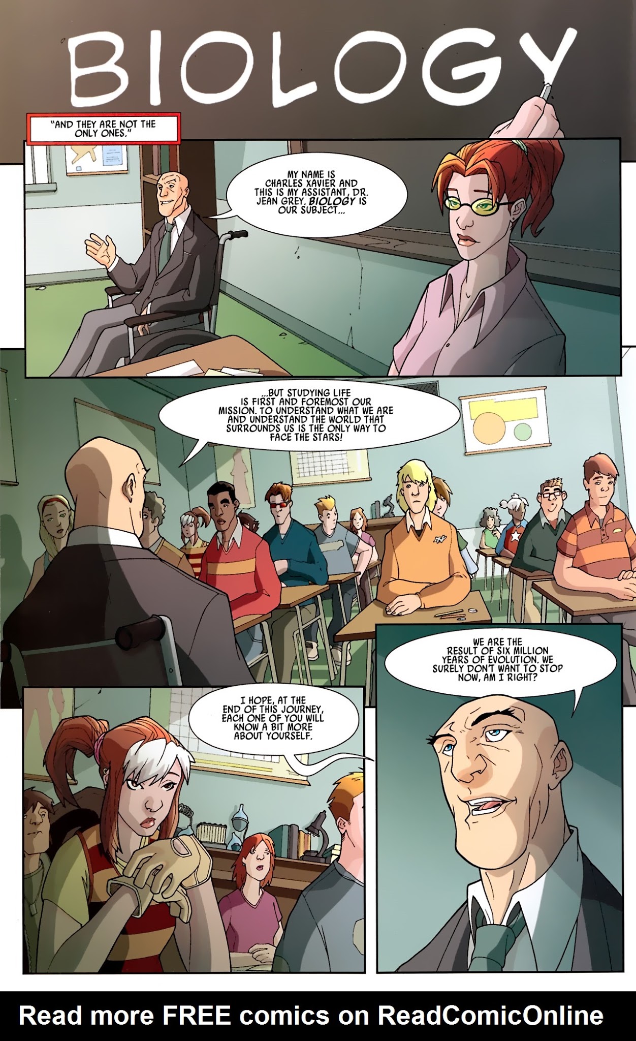 Read online X-Campus comic -  Issue #1 - 21