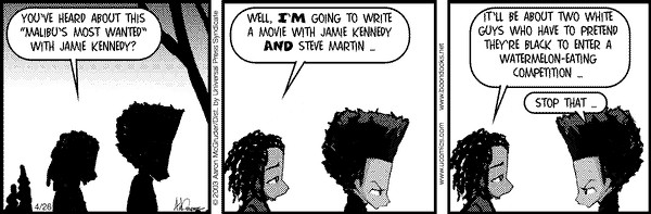 Read online The Boondocks Collection comic -  Issue # Year 2003 - 116