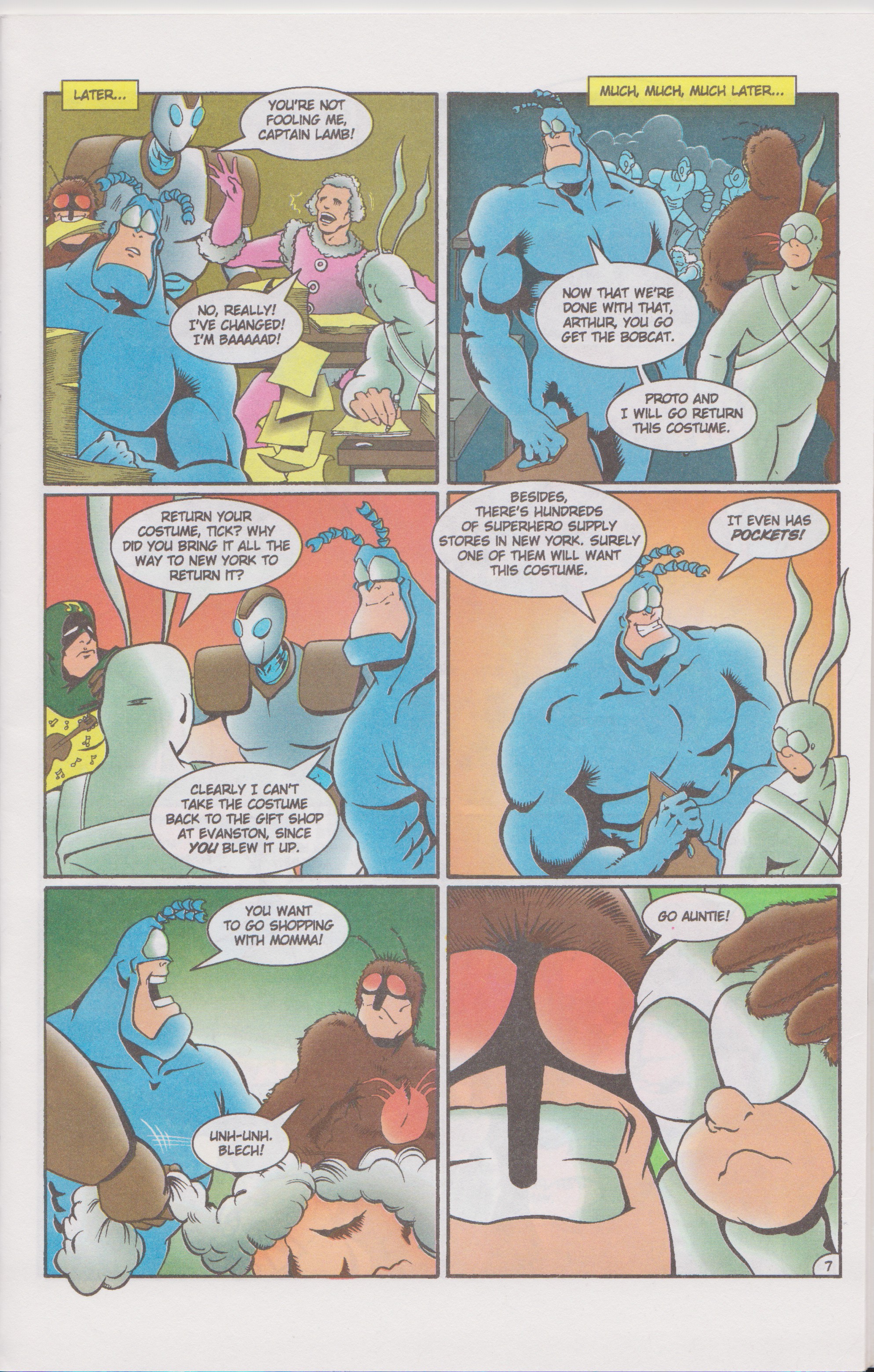 Read online The Tick Color comic -  Issue #6 - 9