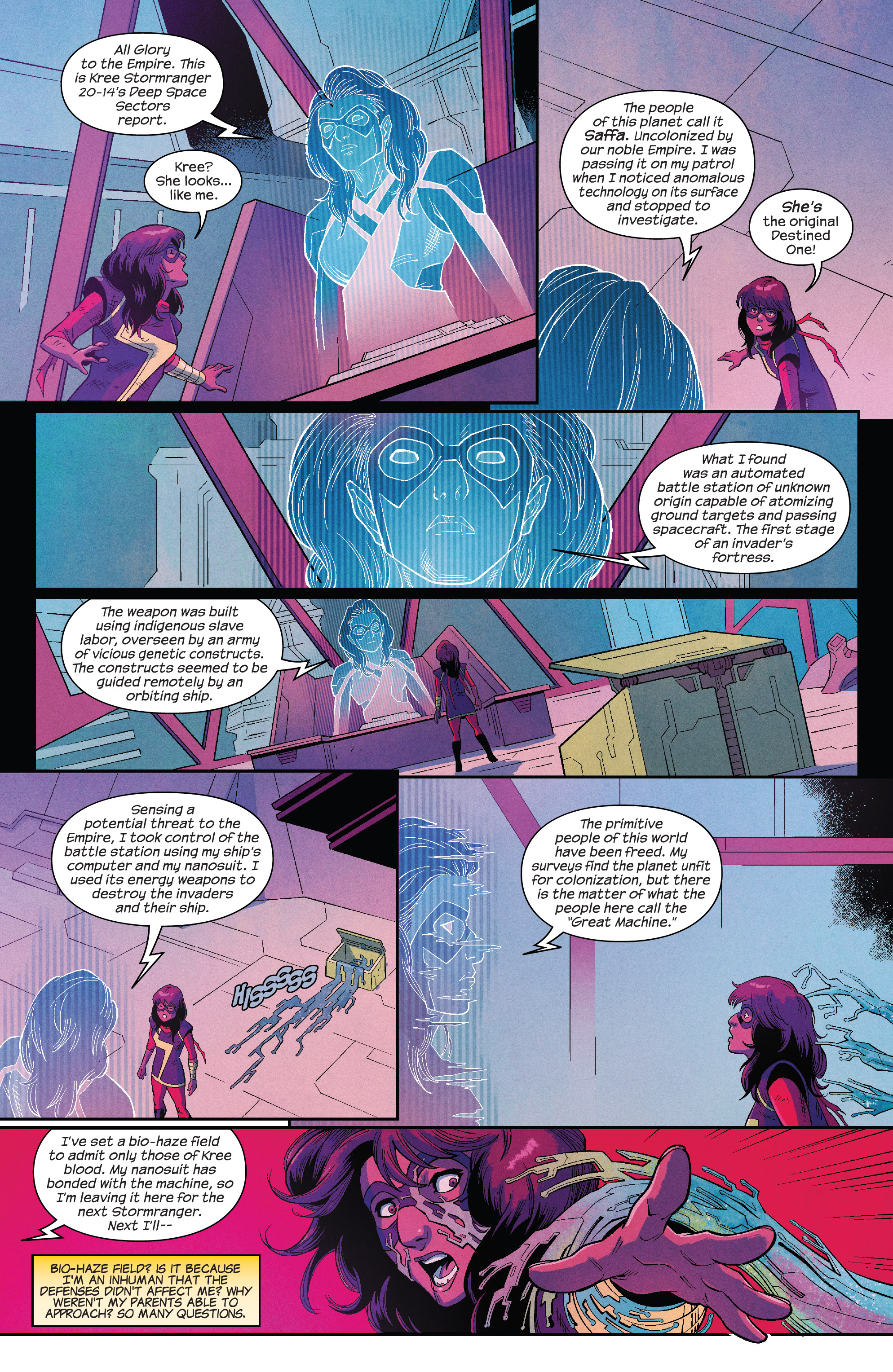 Read online Magnificent Ms. Marvel comic -  Issue #5 - 14