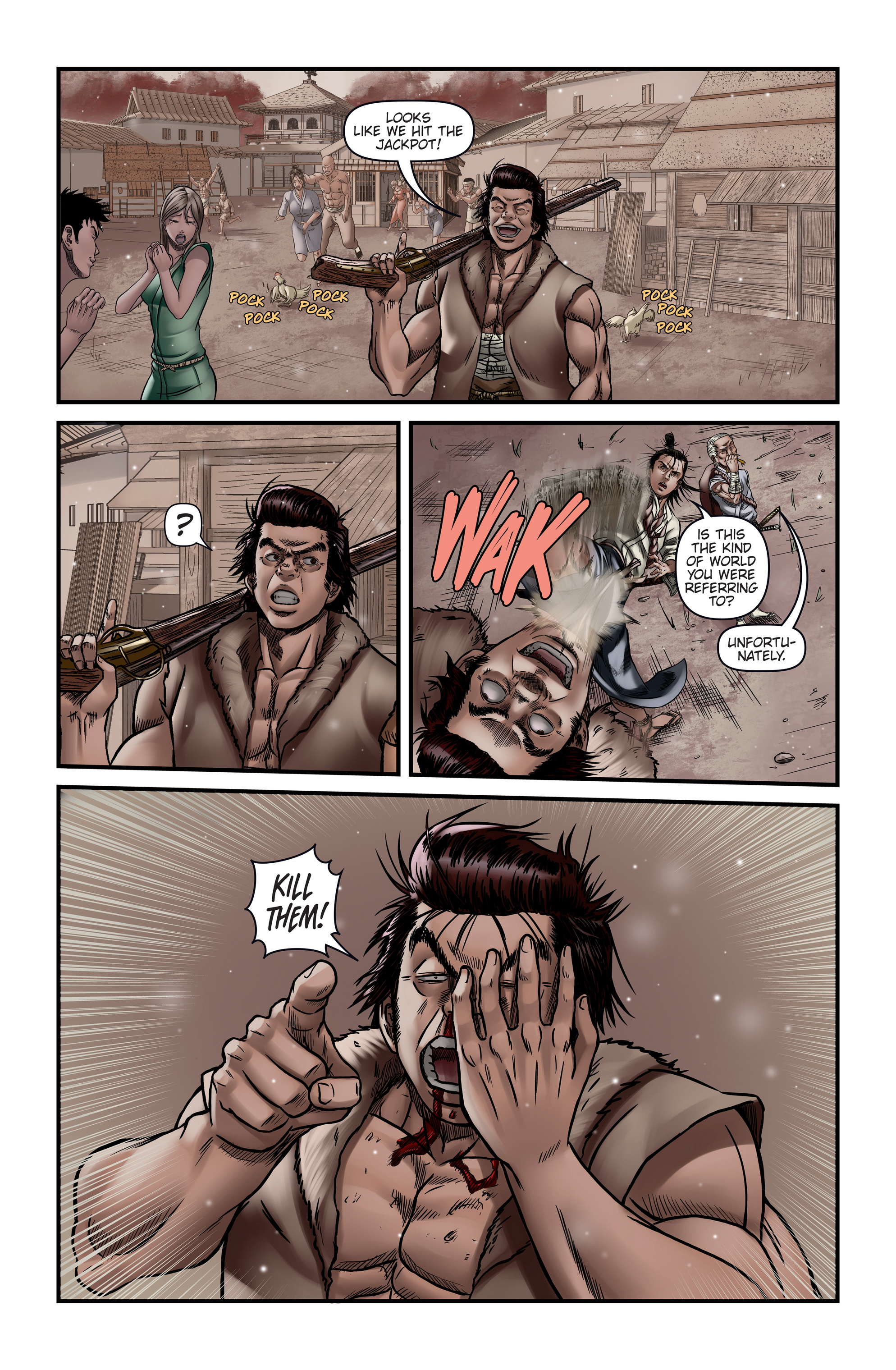Read online Honor and Curse comic -  Issue #4 - 17