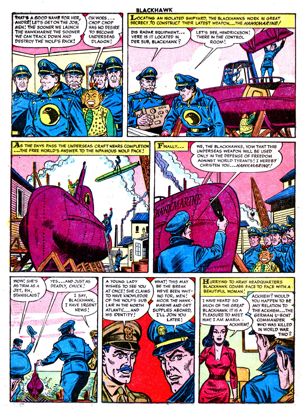 Read online Blackhawk (1957) comic -  Issue #87 - 20