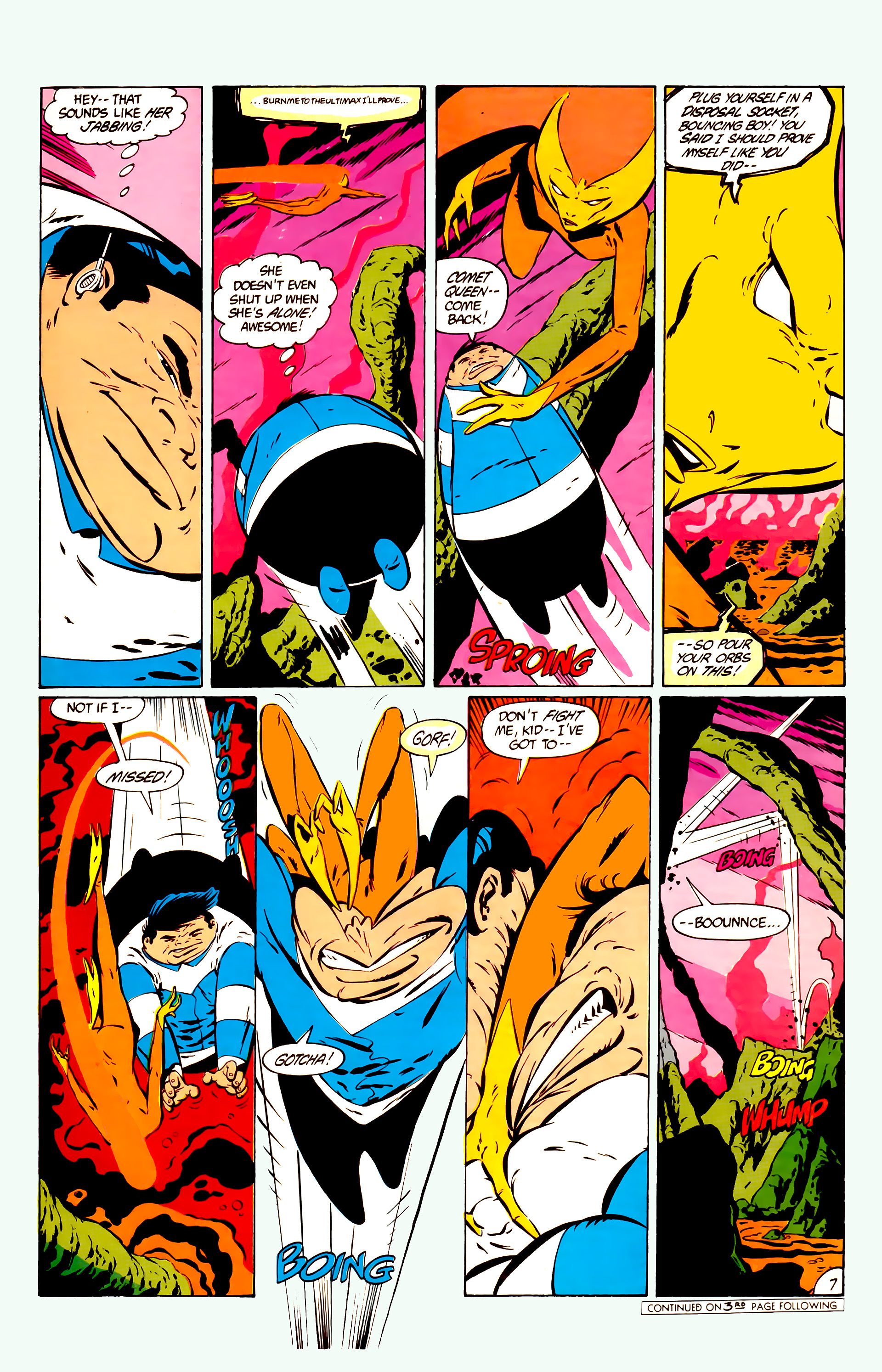 Read online Legion of Super-Heroes (1984) comic -  Issue #11 - 21