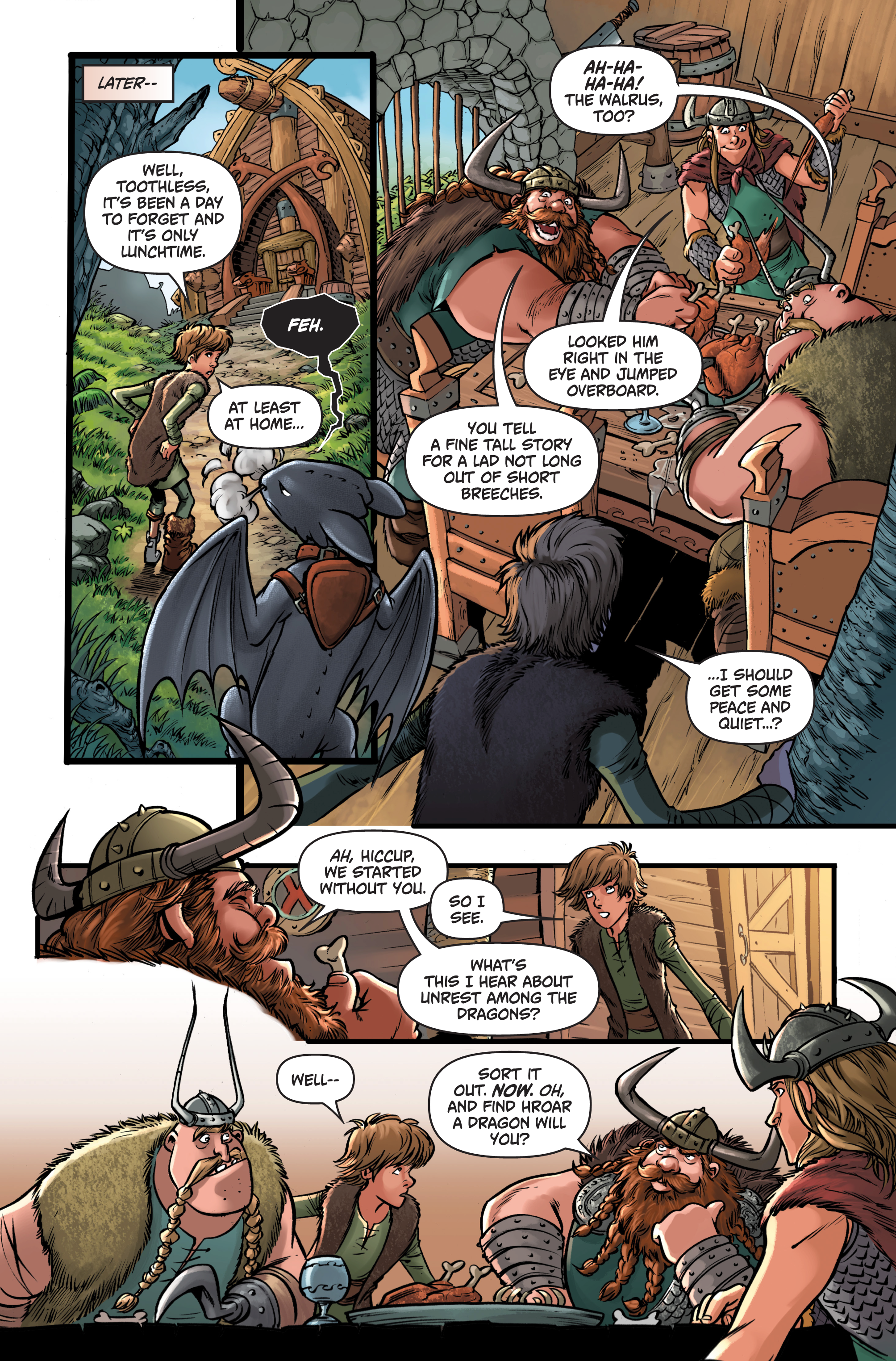 Read online DreamWorks Dragons: Riders of Berk comic -  Issue # _TPB - 86