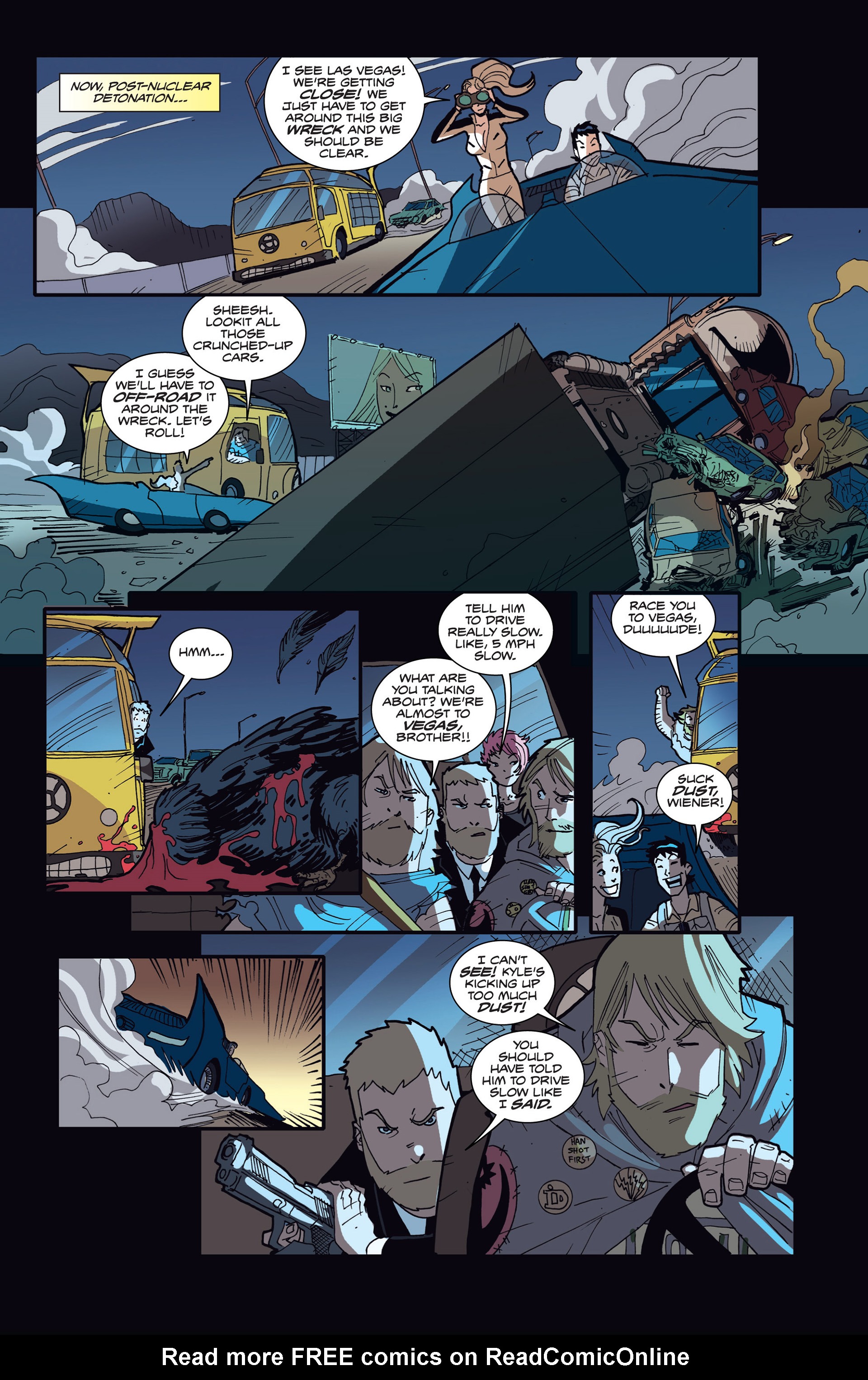 Read online Fanboys vs. Zombies comic -  Issue #11 - 16