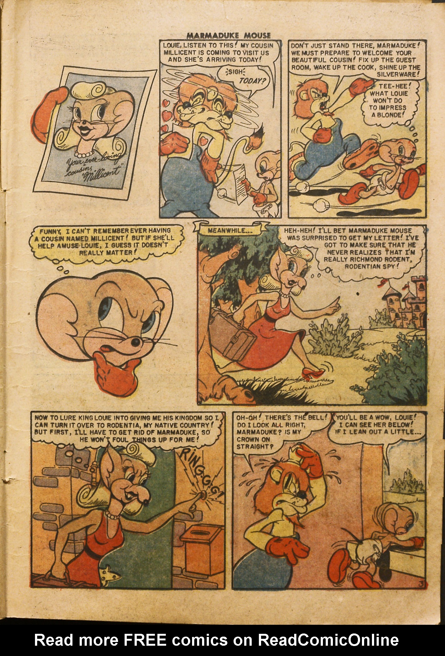 Read online Marmaduke Mouse comic -  Issue #19 - 5