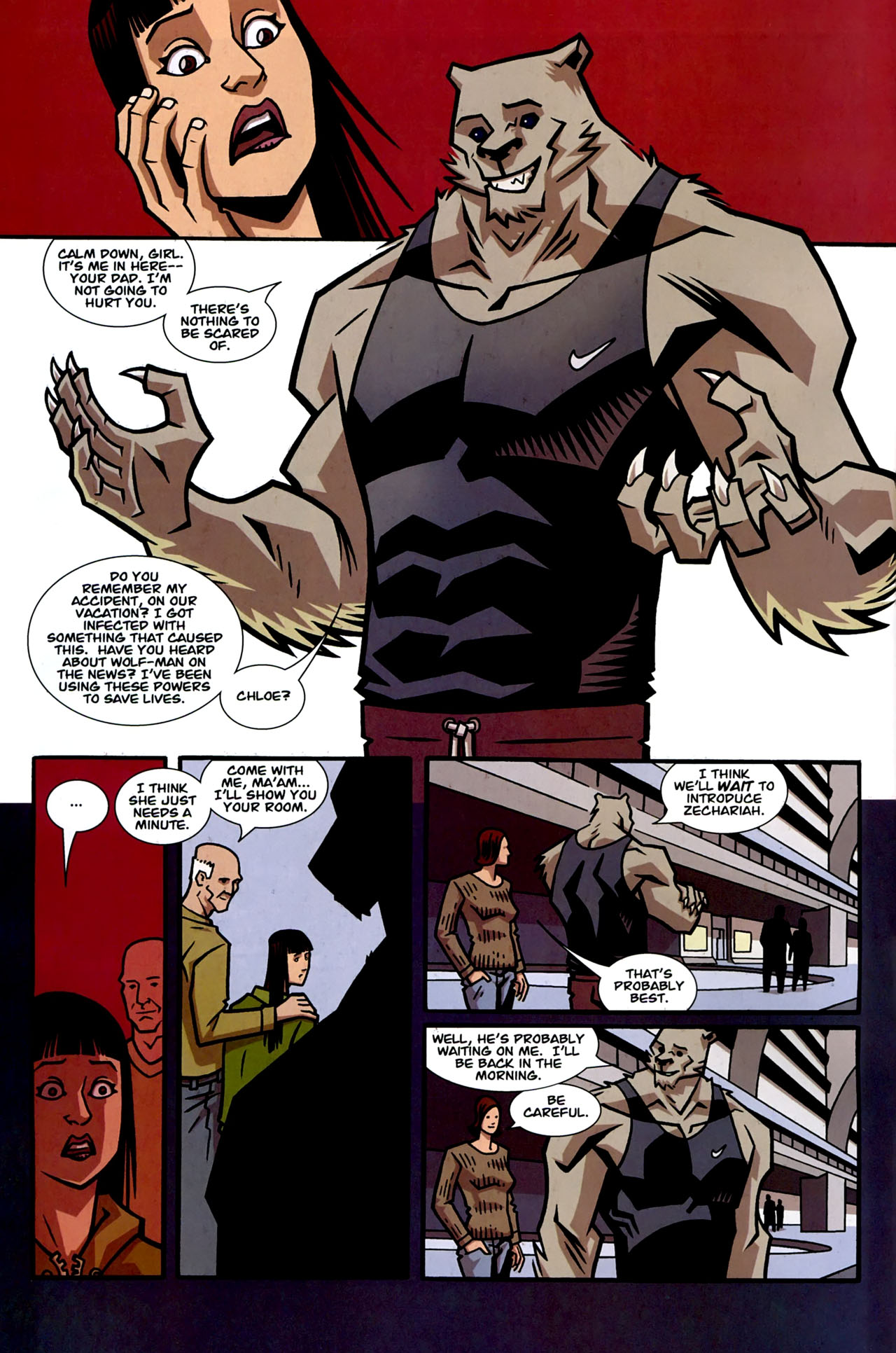 Read online The Astounding Wolf-Man comic -  Issue #4 - 6