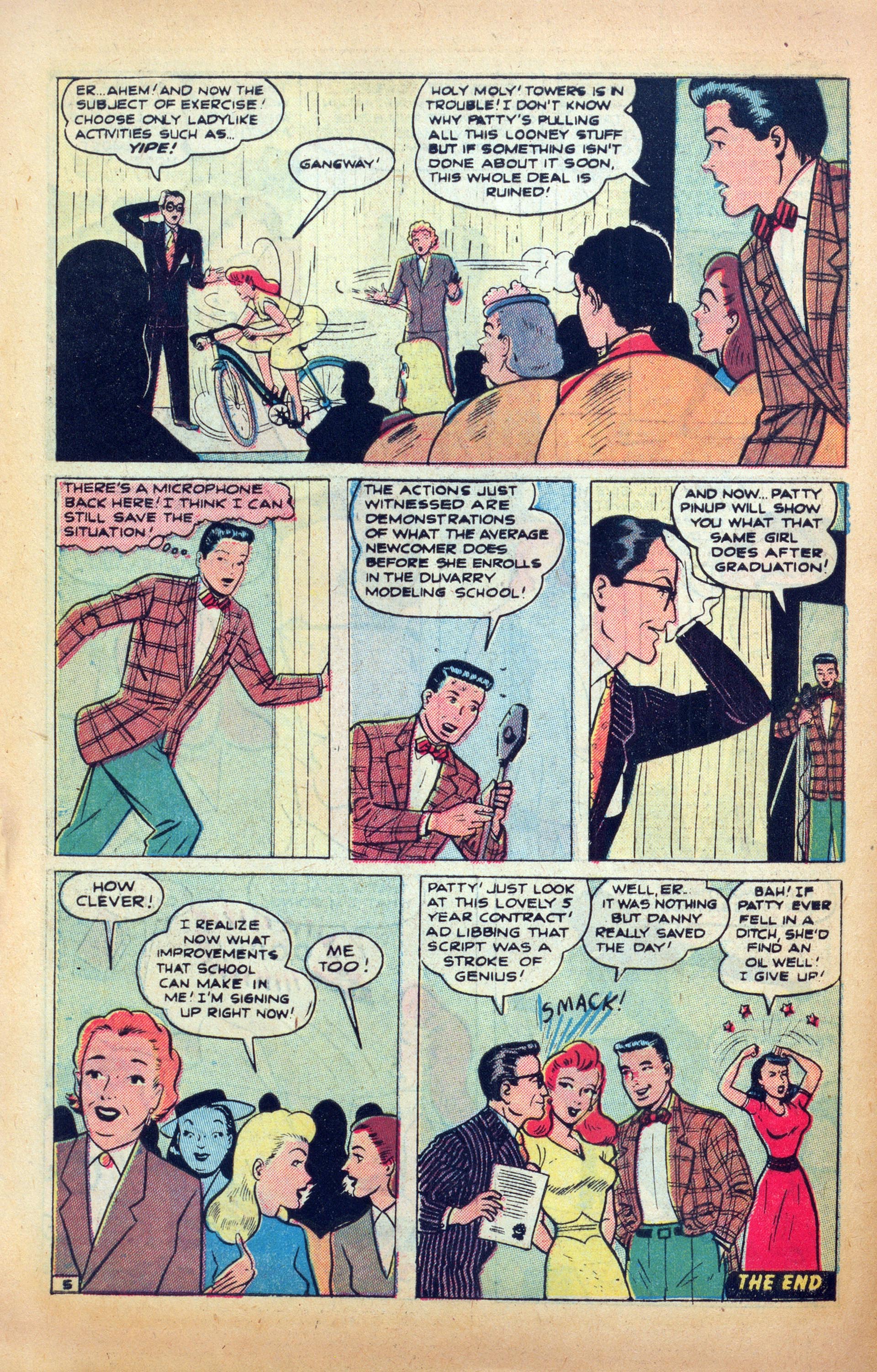 Read online Hedy Of Hollywood Comics comic -  Issue #38 - 40