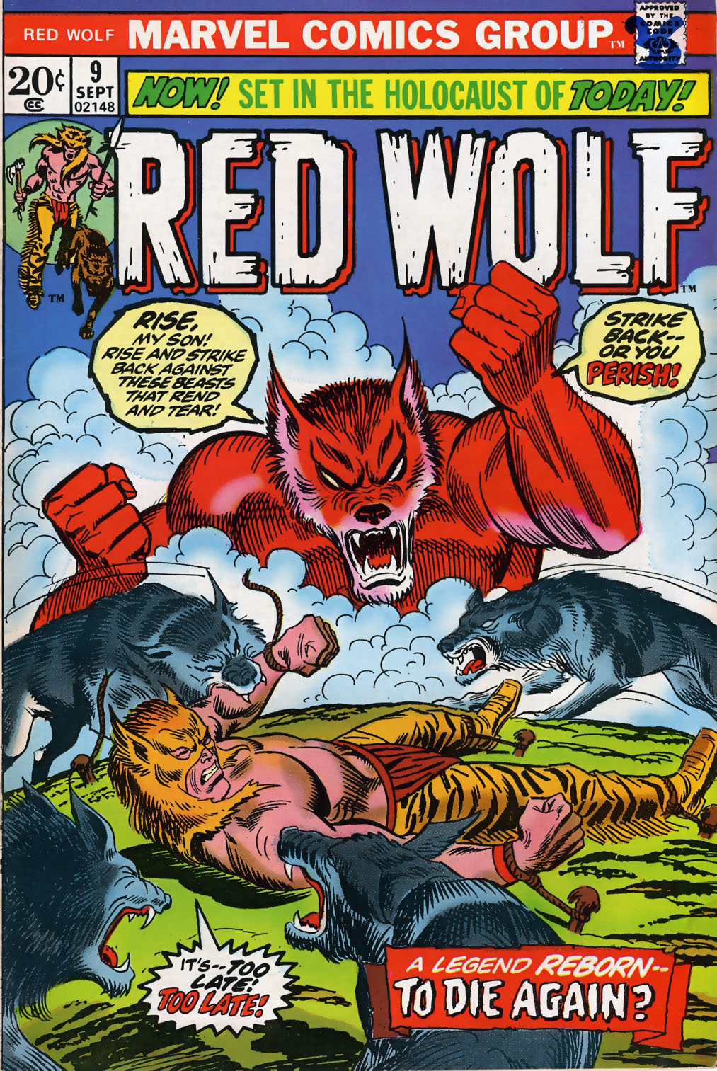 Read online Red Wolf (1972) comic -  Issue #9 - 1