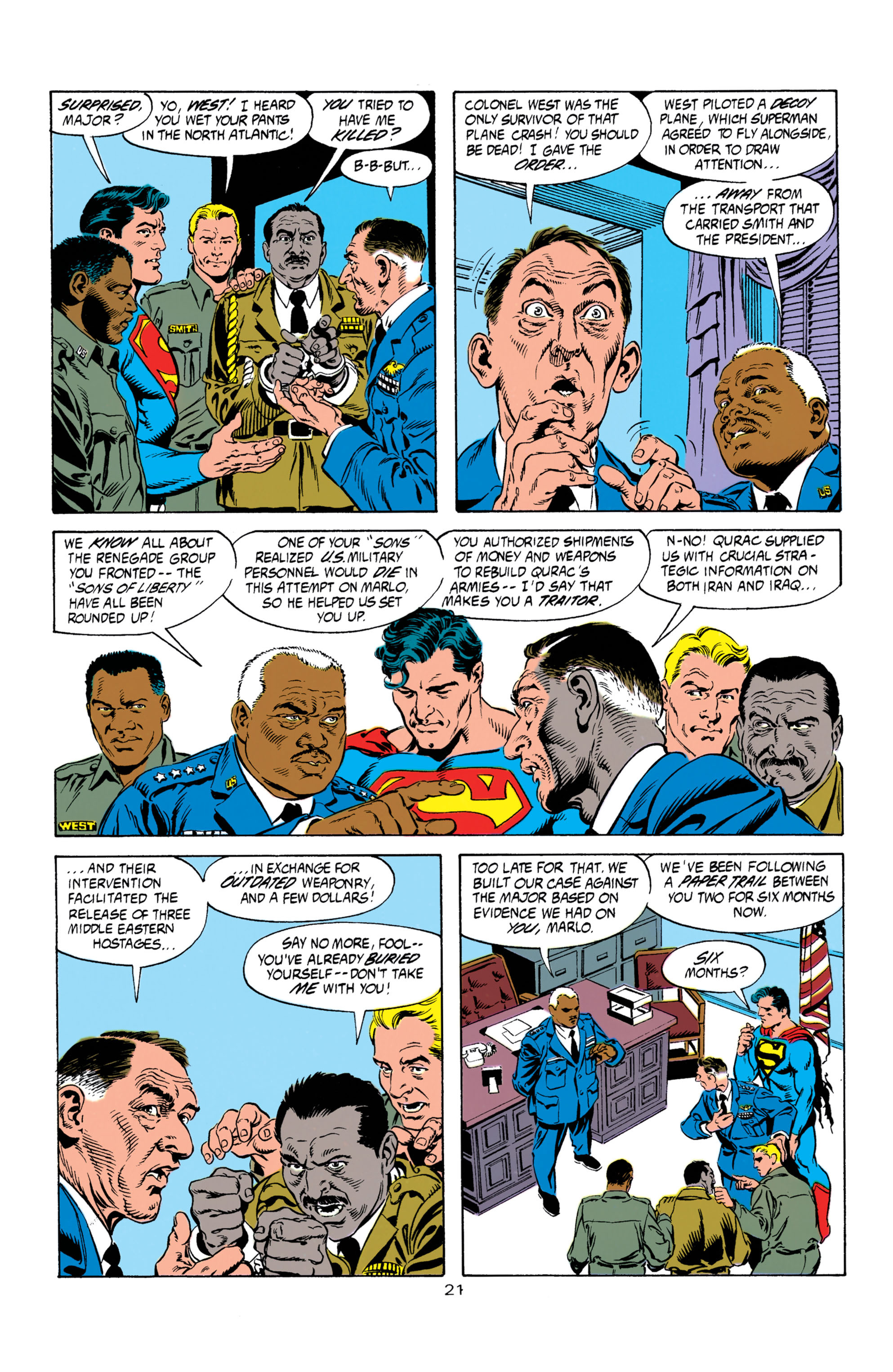 Read online Superman (1987) comic -  Issue #53 - 22