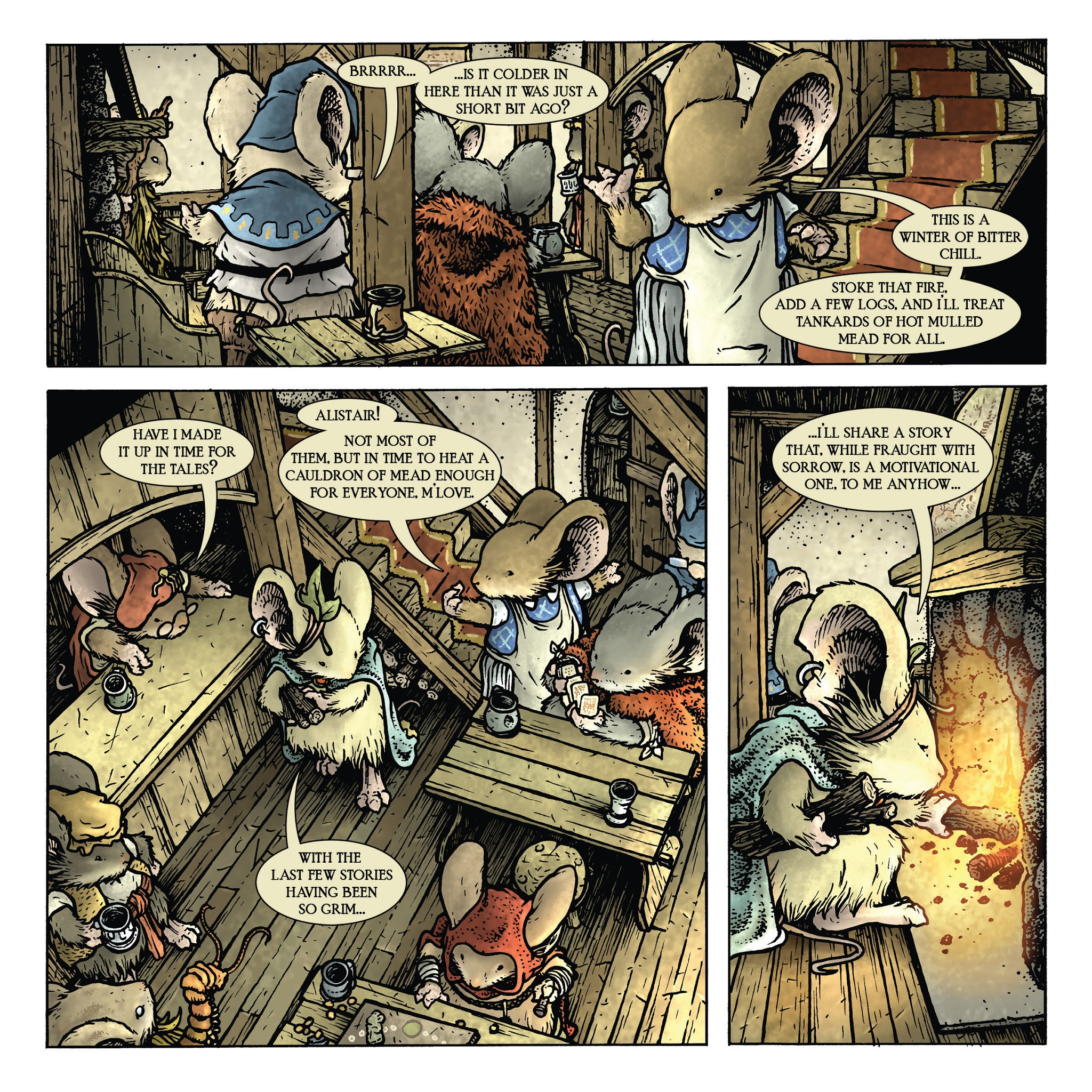 Read online Mouse Guard: Legends of the Guard Volume Three comic -  Issue # TPB - 88