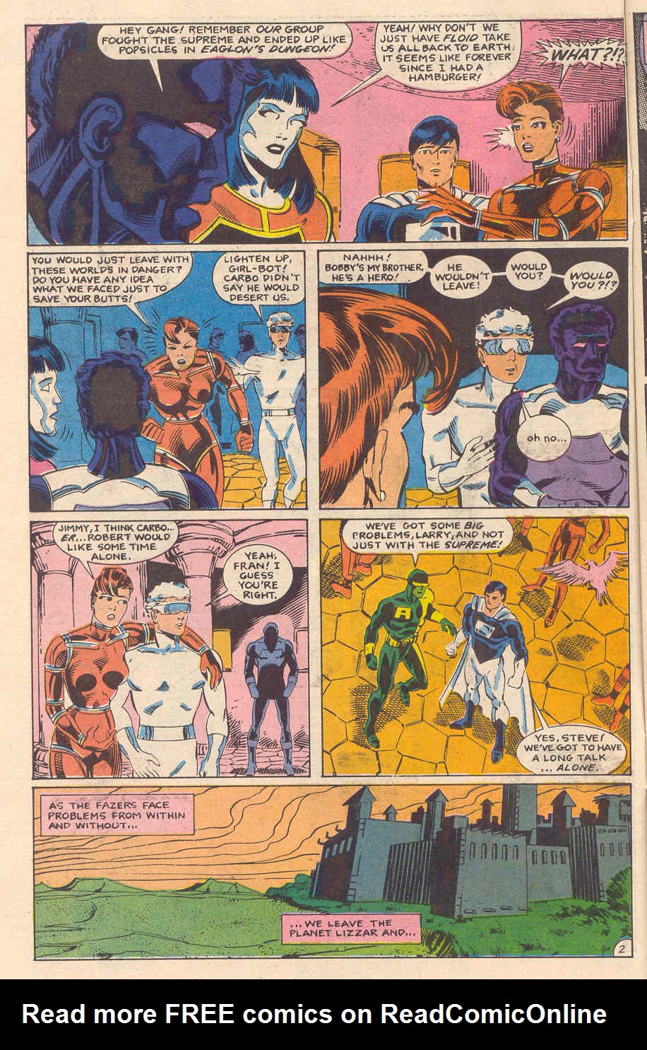 Read online Faze One Fazers comic -  Issue #4 - 4