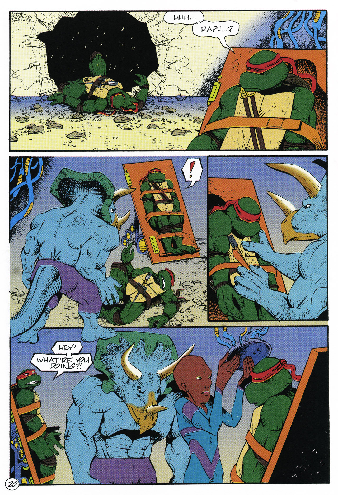 Read online Teenage Mutant Ninja Turtles (1993) comic -  Issue #1 - 22