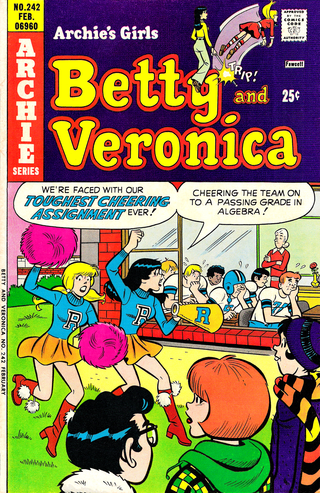 Read online Archie's Girls Betty and Veronica comic -  Issue #242 - 1