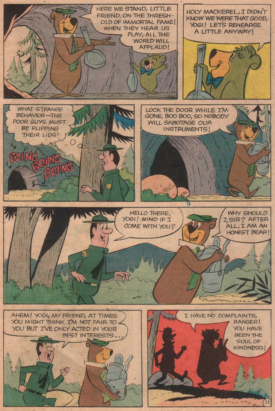 Read online Yogi Bear (1970) comic -  Issue #1 - 15