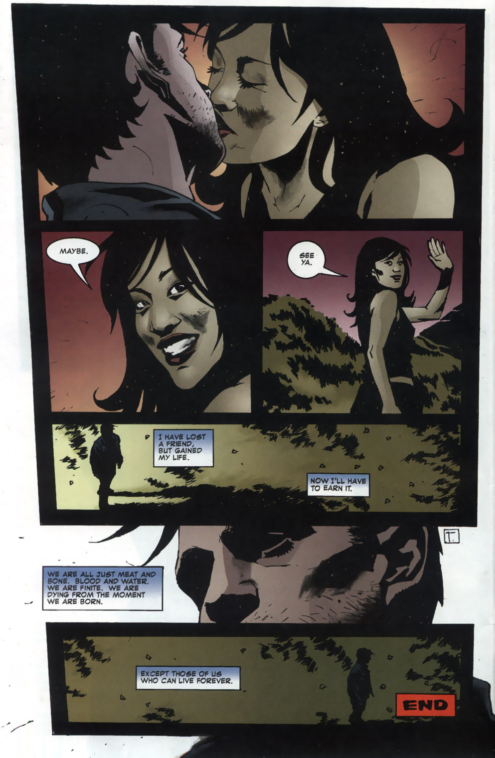 Read online Blood and Water comic -  Issue #5 - 22