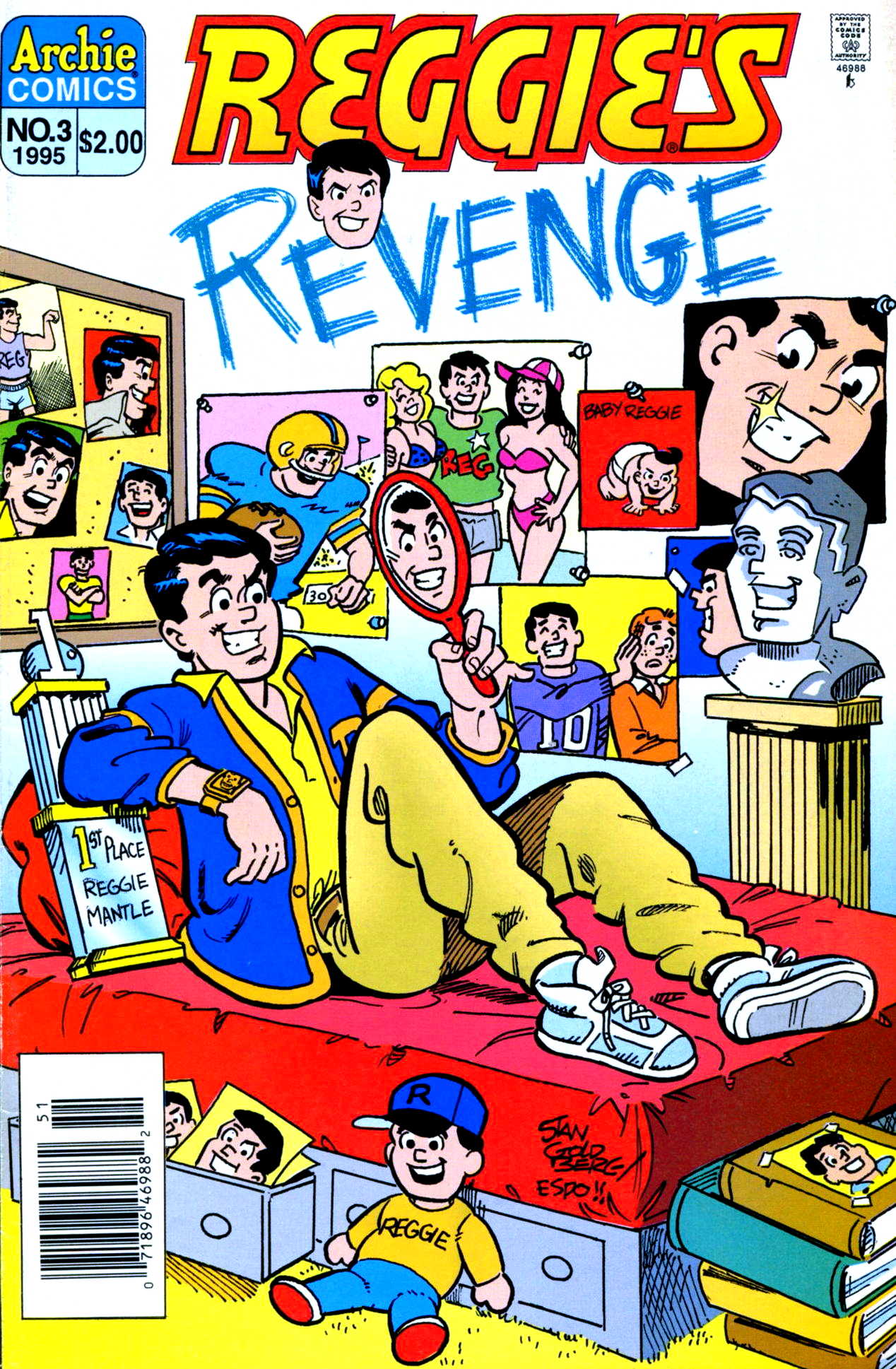 Read online Reggie's Revenge comic -  Issue #3 - 1