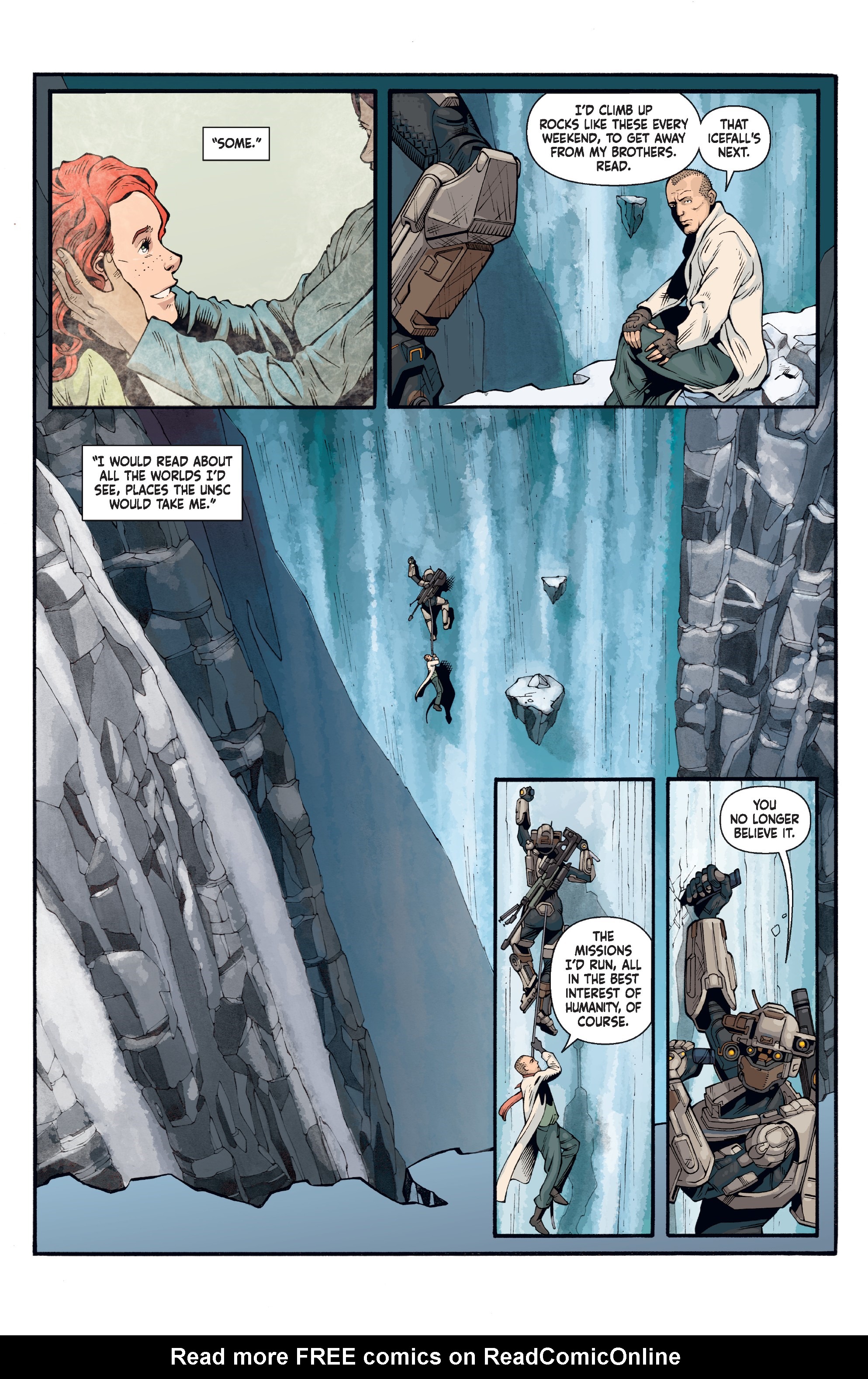 Read online Halo: Lone Wolf comic -  Issue #3 - 16