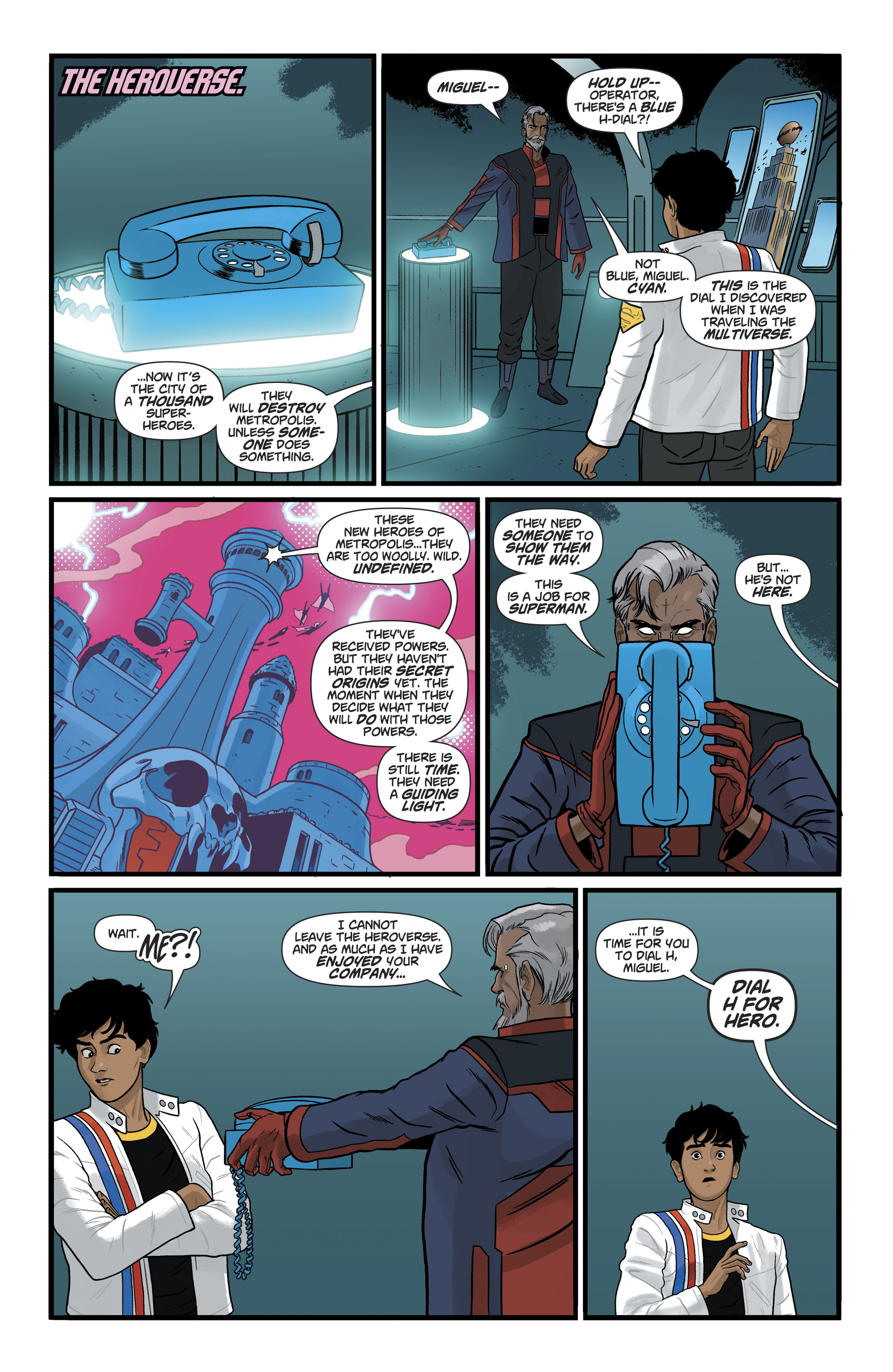 Read online Dial H For Hero comic -  Issue #6 - 6