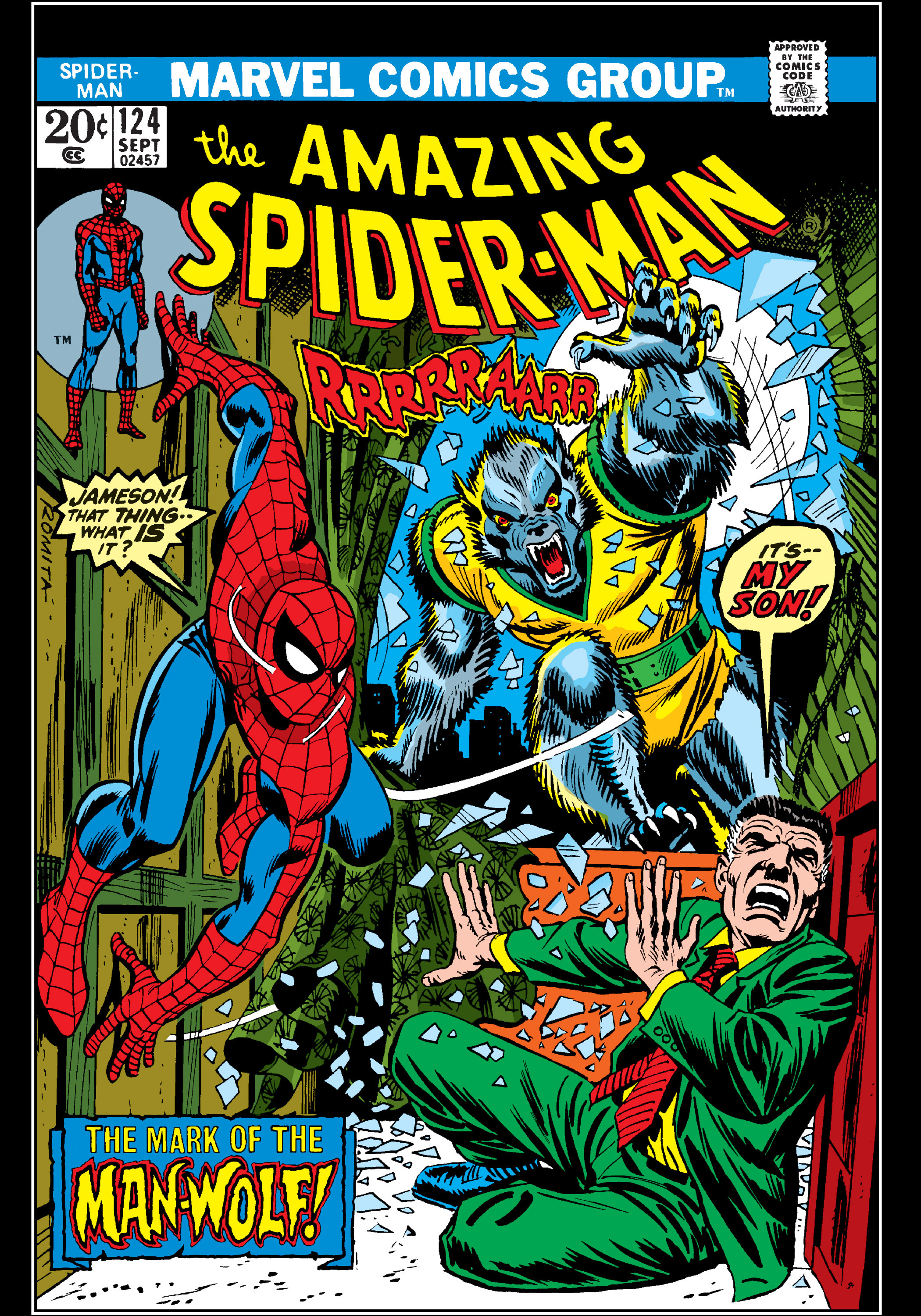 Read online The Amazing Spider-Man (1963) comic -  Issue #124 - 1