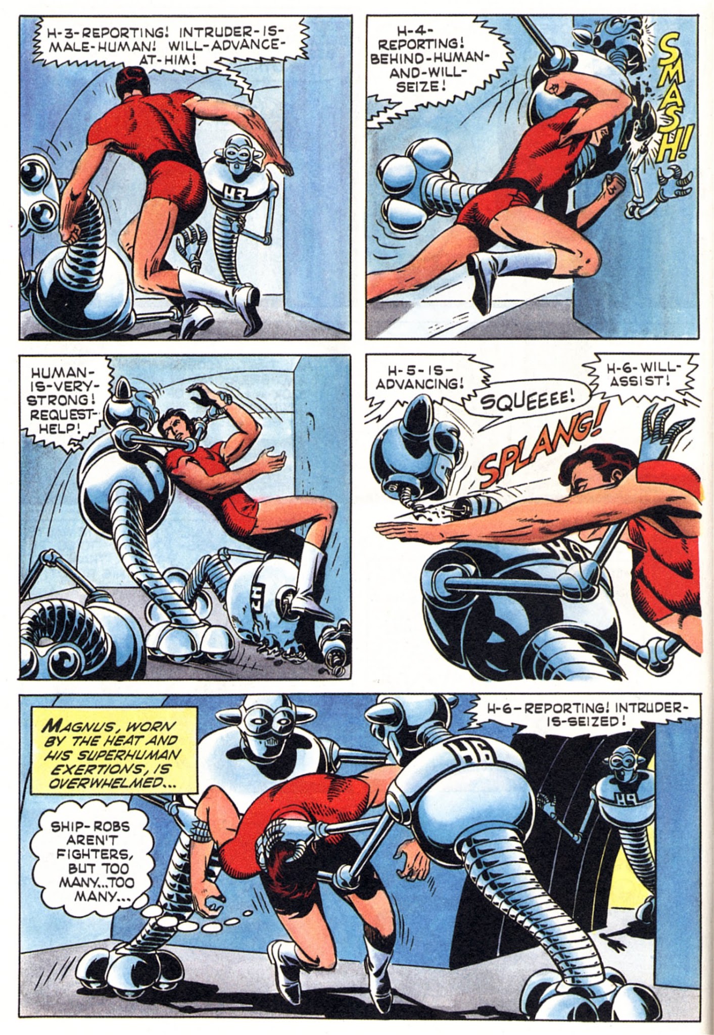 Read online Vintage Magnus, Robot Fighter comic -  Issue #3 - 14