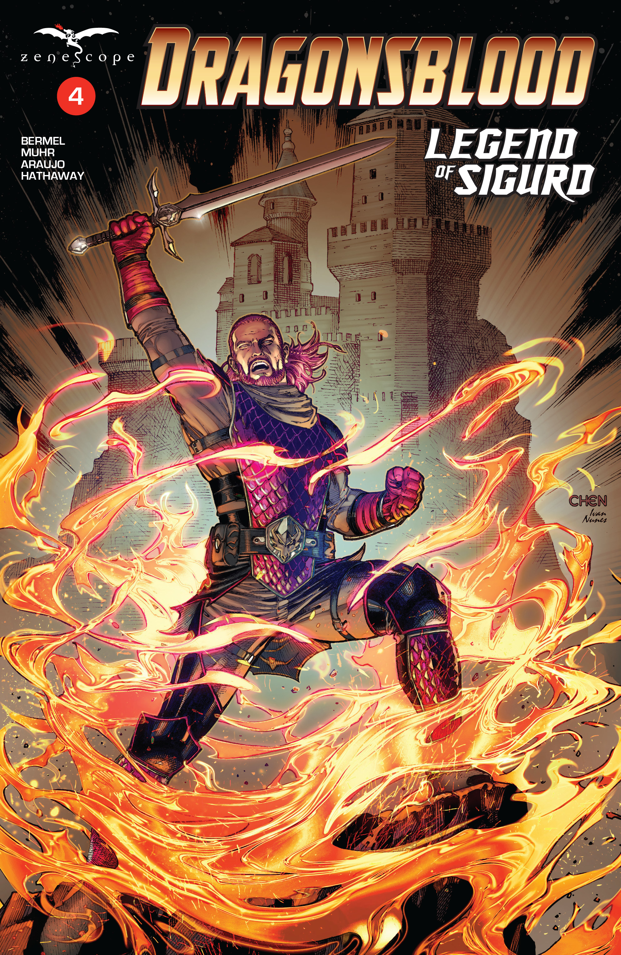 Read online Dragonsblood comic -  Issue #4 - 1