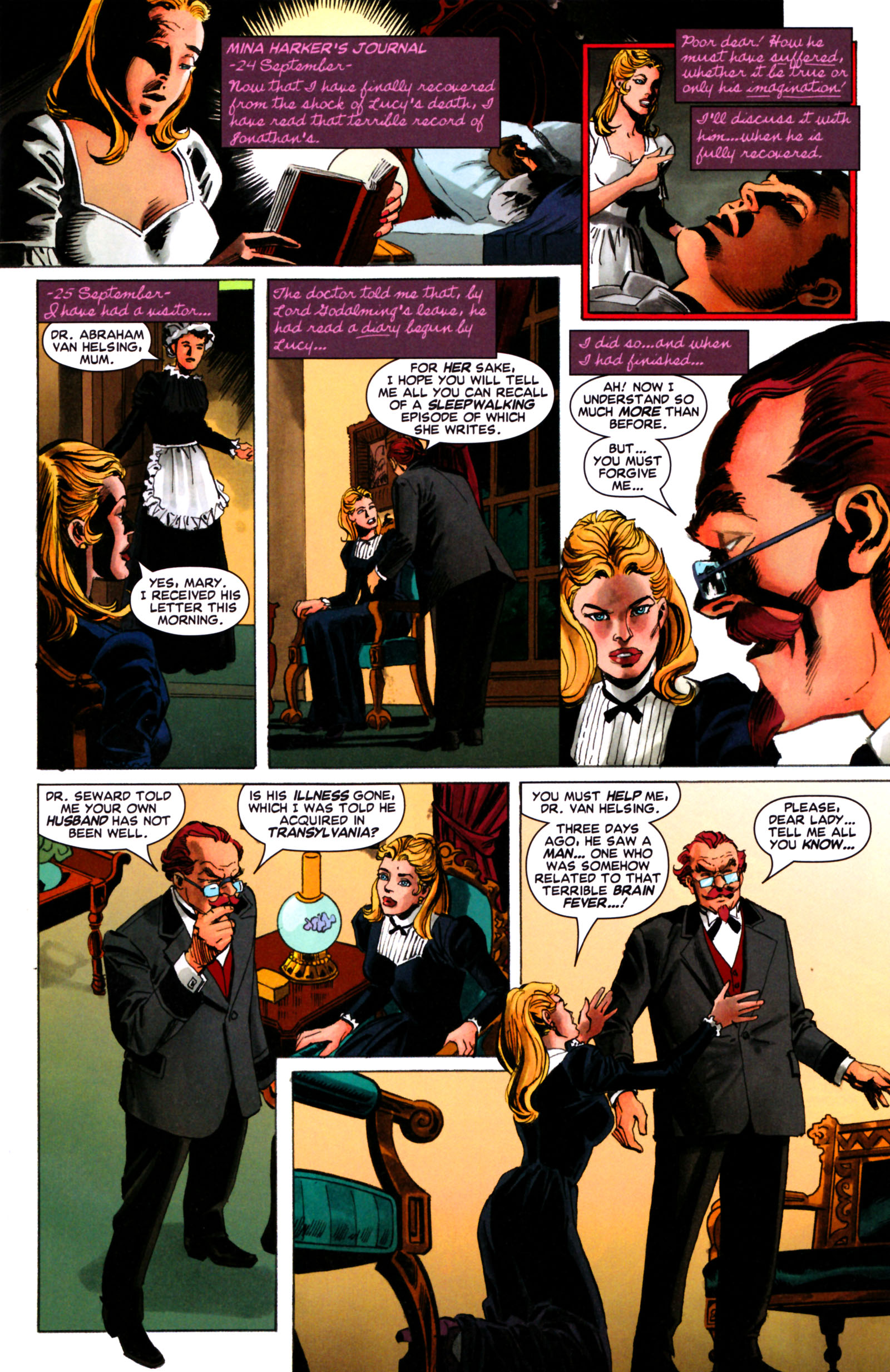 Read online Dracula comic -  Issue #3 - 9