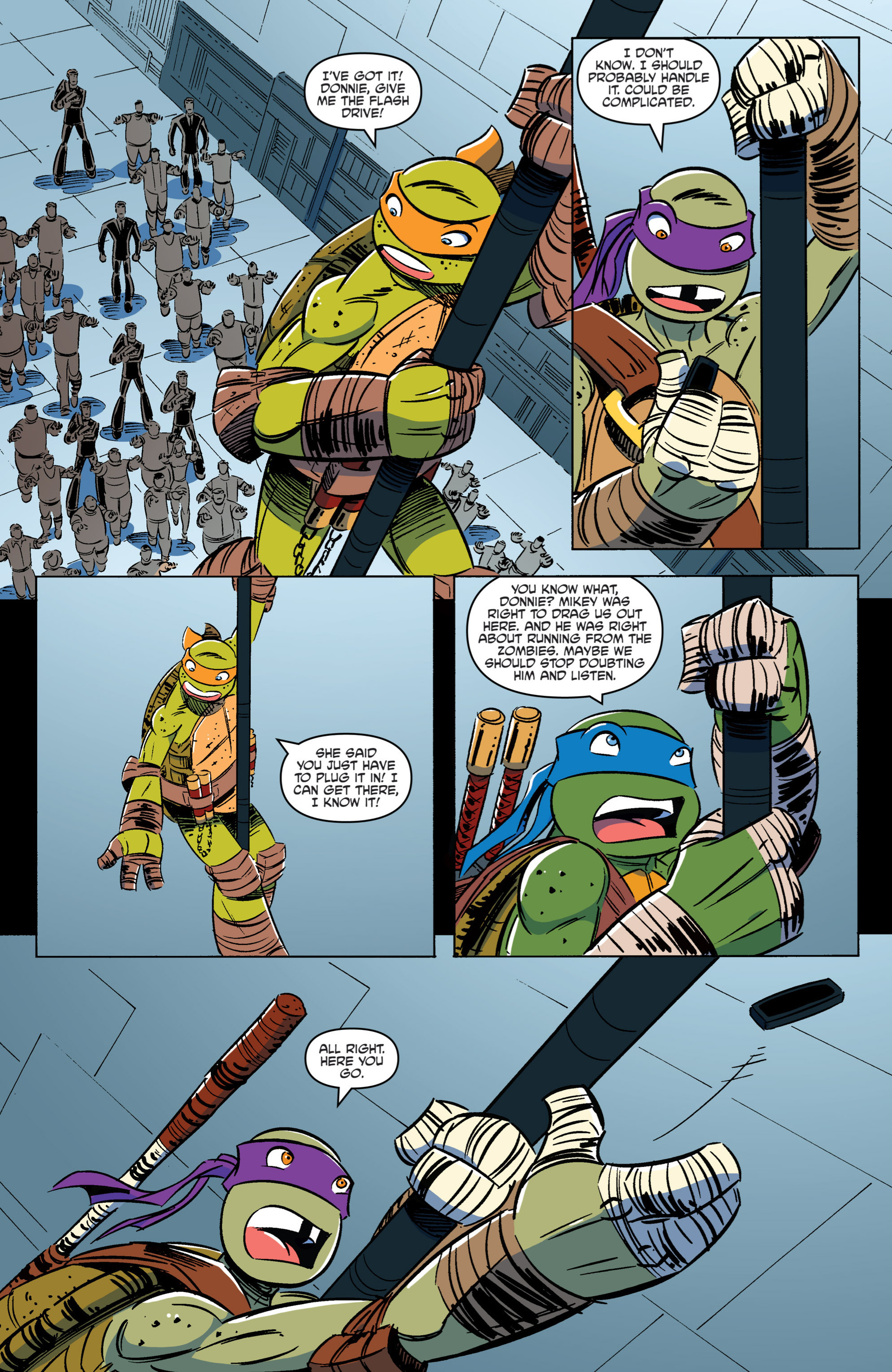 Read online Teenage Mutant Ninja Turtles New Animated Adventures comic -  Issue #3 - 19