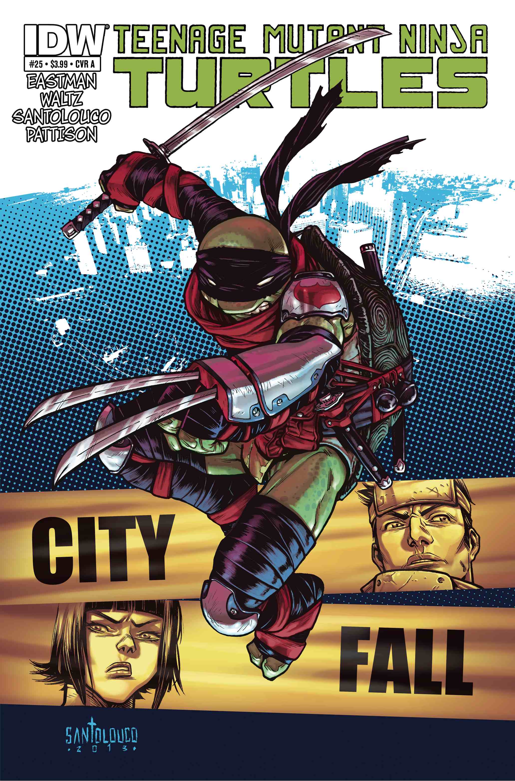 Read online Teenage Mutant Ninja Turtles (2011) comic -  Issue #25 - 1