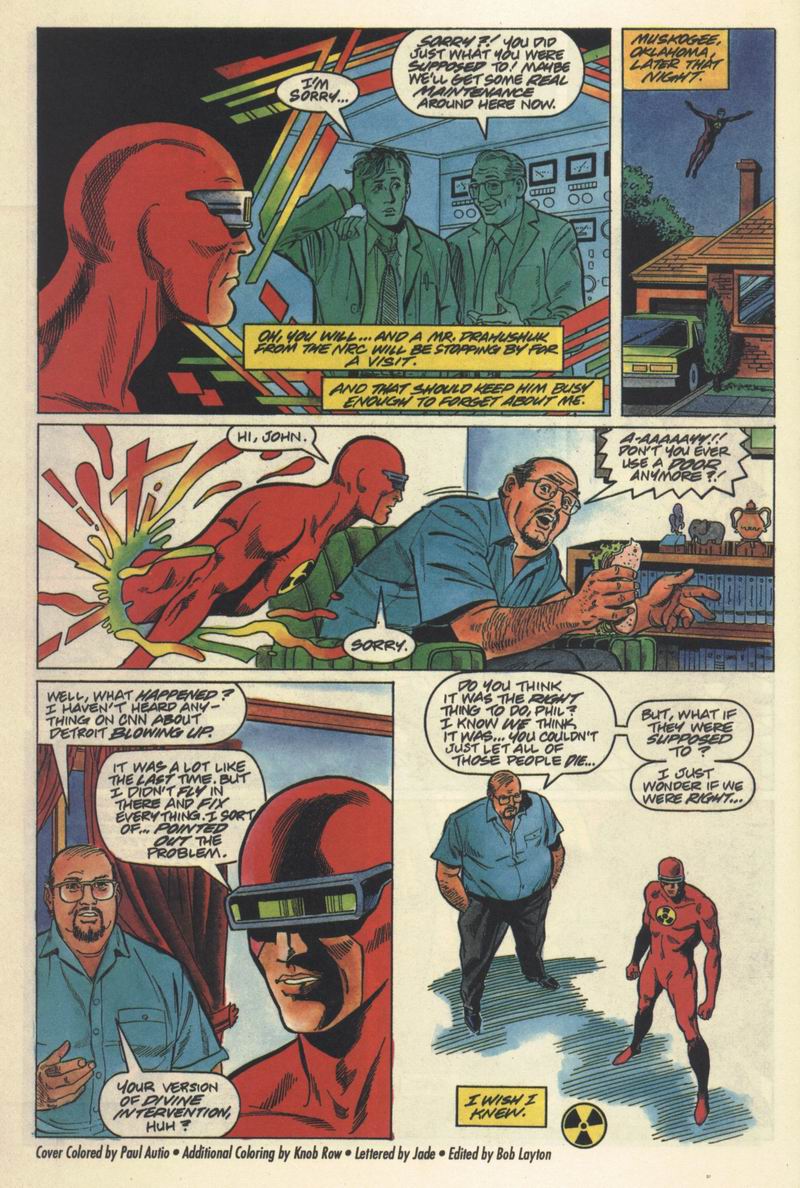 Read online Solar, Man of the Atom comic -  Issue #18 - 22