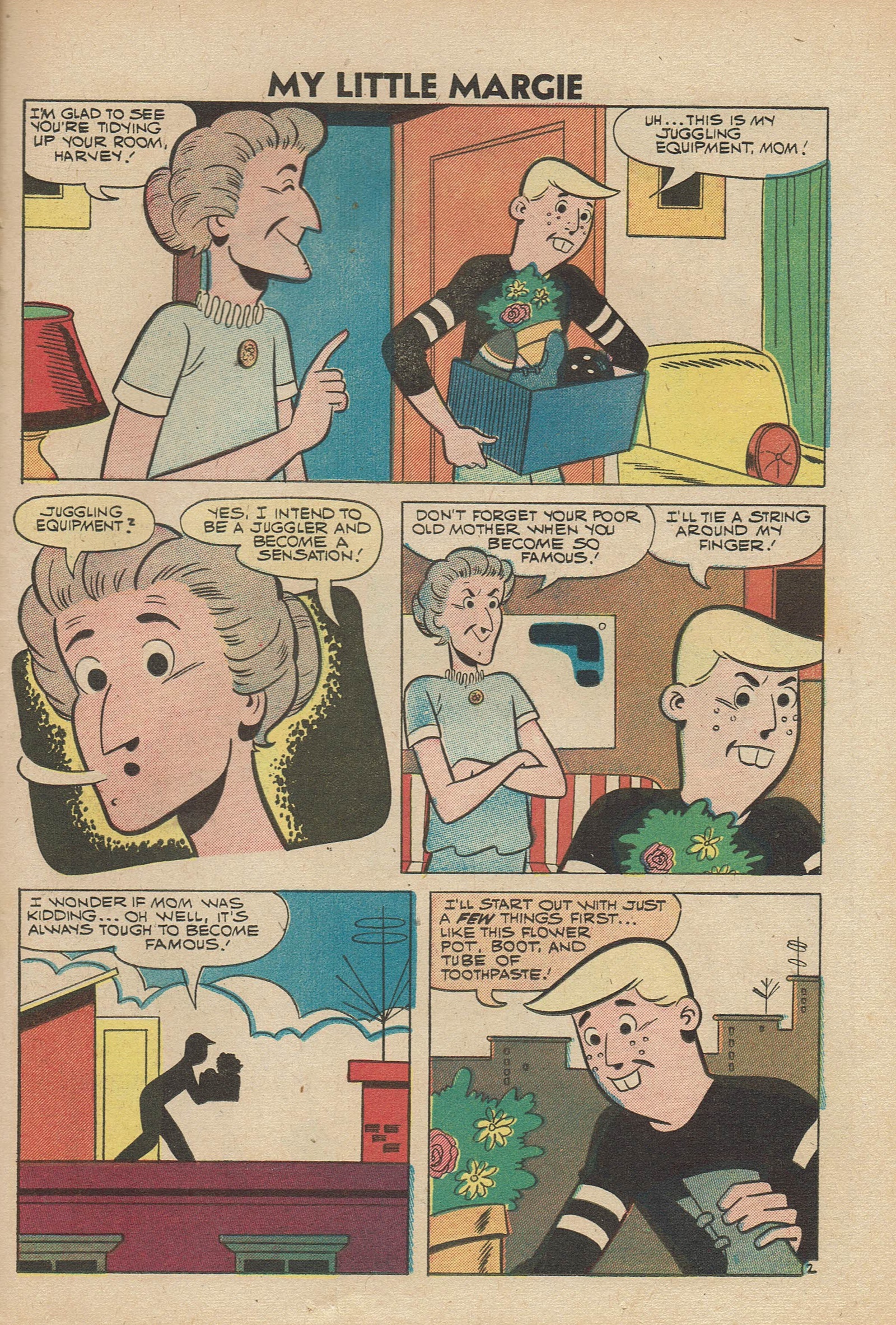 Read online My Little Margie (1954) comic -  Issue #26 - 23