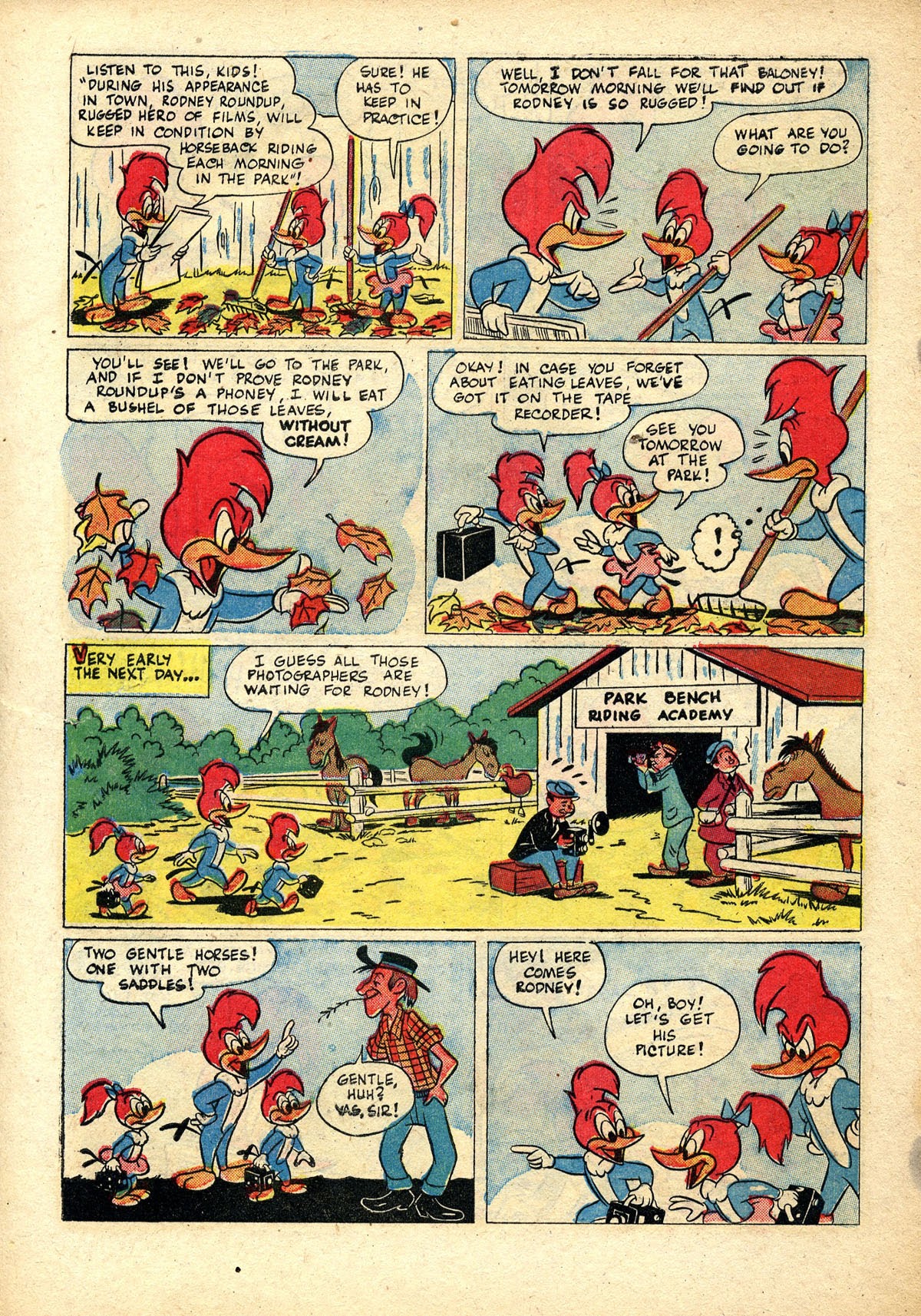 Read online Walter Lantz Woody Woodpecker (1952) comic -  Issue #22 - 6