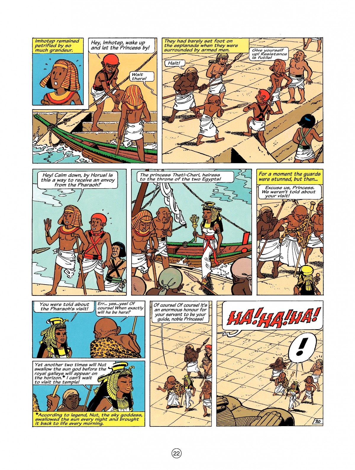 Read online Papyrus comic -  Issue #1 - 21