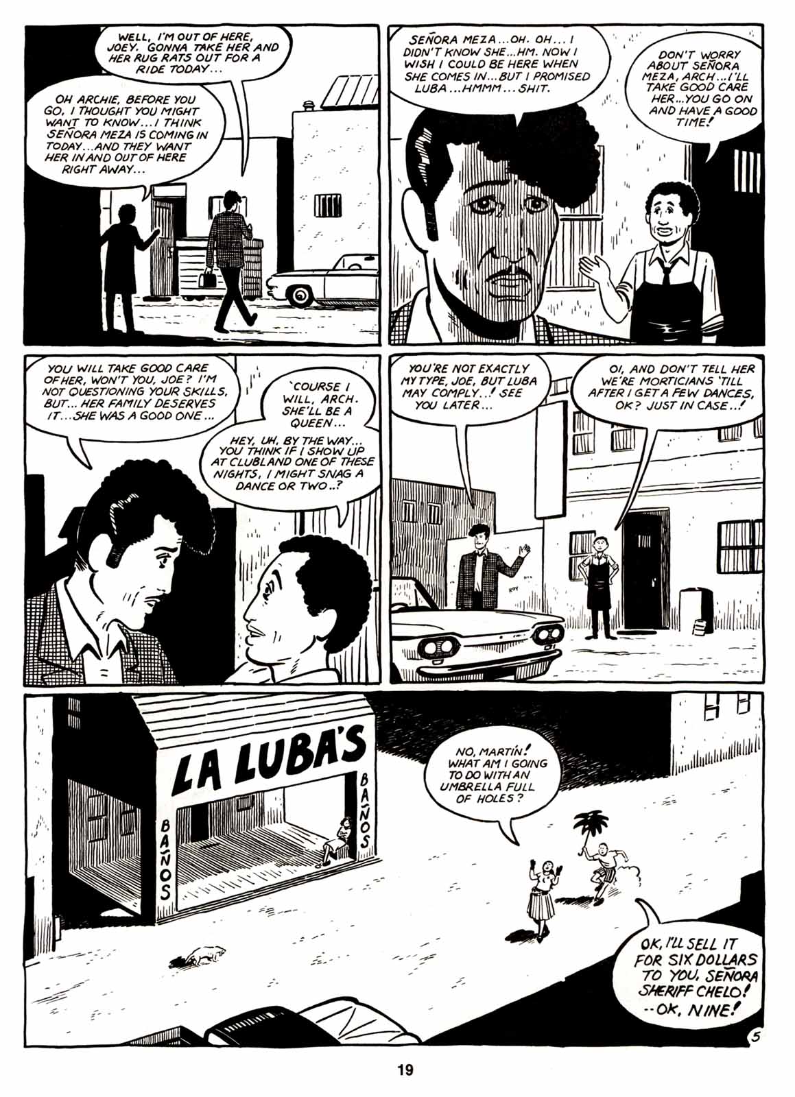 Read online Love and Rockets (1982) comic -  Issue #6 - 21