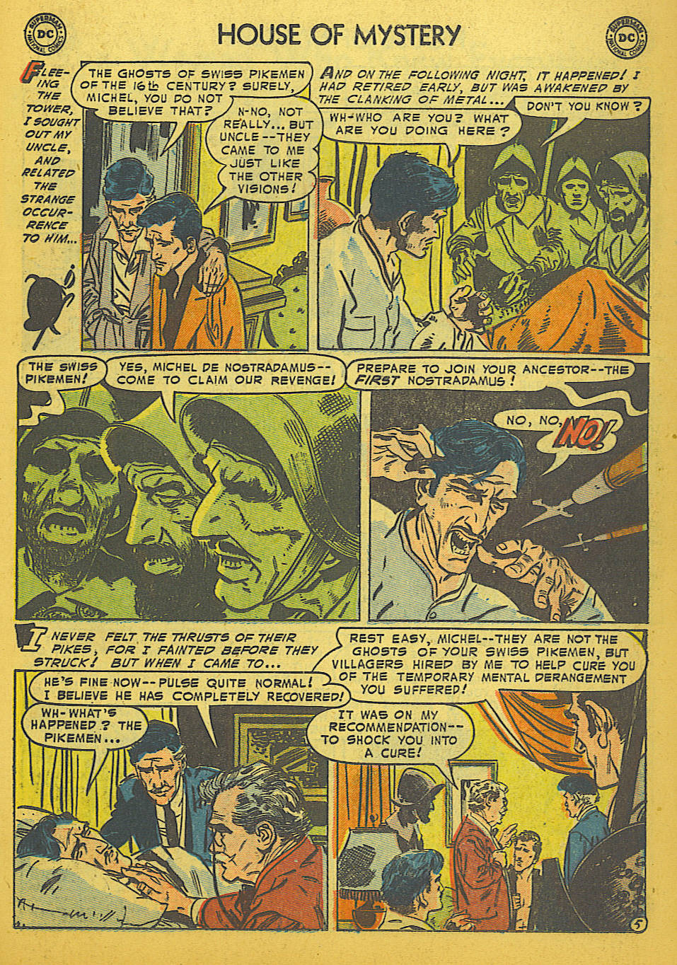 Read online House of Mystery (1951) comic -  Issue #37 - 23