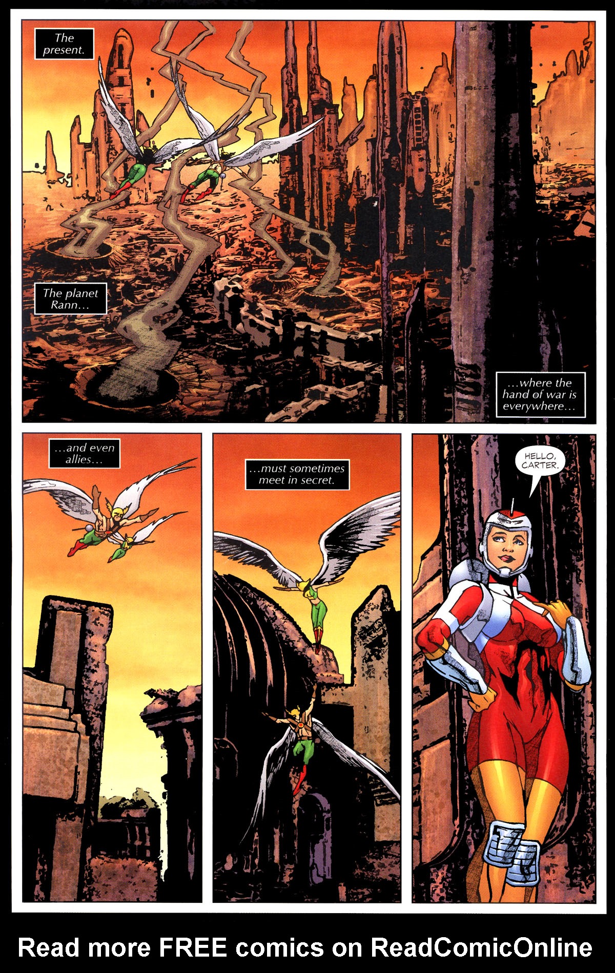 Read online Hawkgirl comic -  Issue #60 - 6