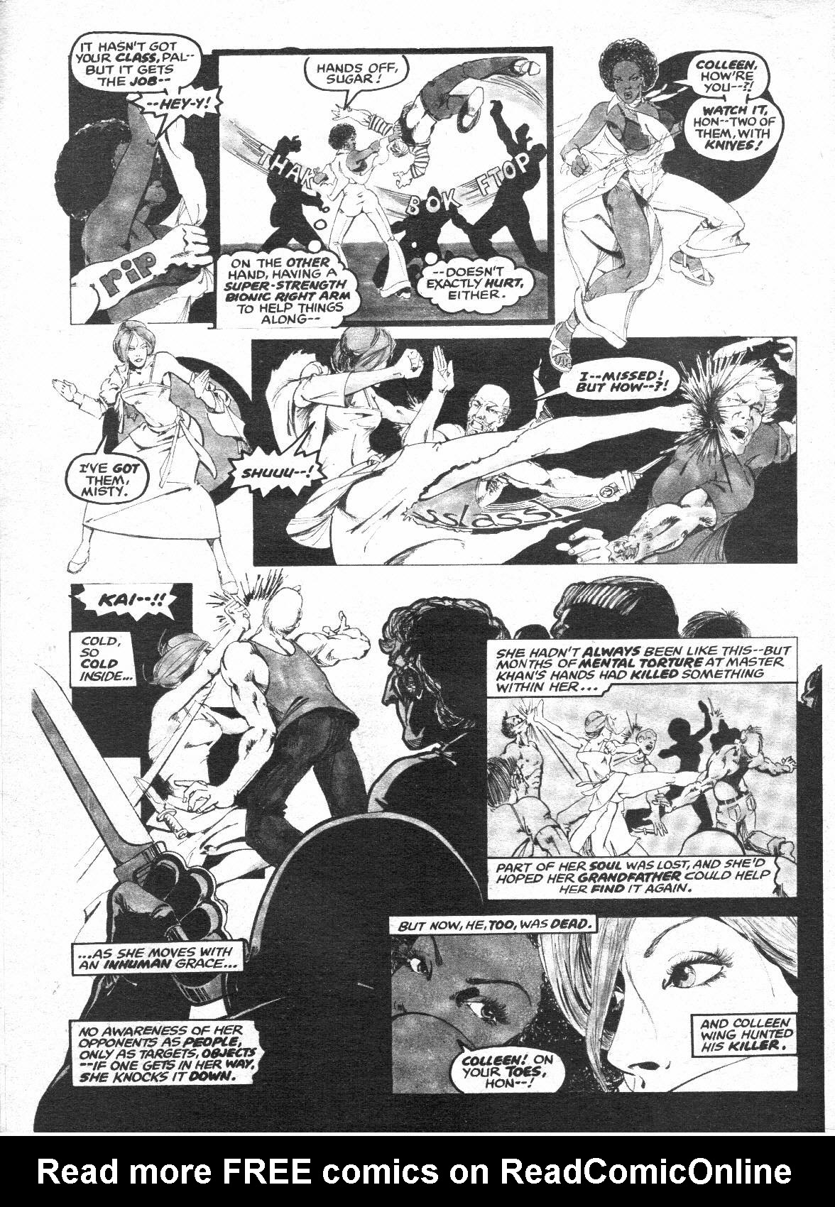 Read online The Deadly Hands of Kung Fu comic -  Issue #32 - 12
