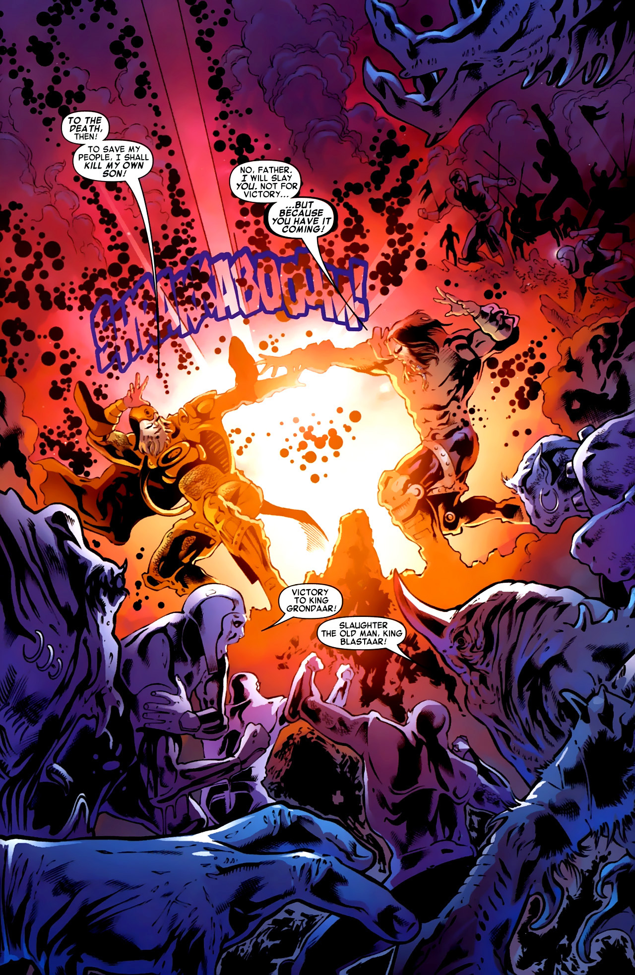 Read online War of Kings: Warriors comic -  Issue #1 - 27