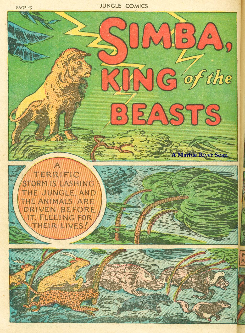 Read online Jungle Comics comic -  Issue #4 - 49