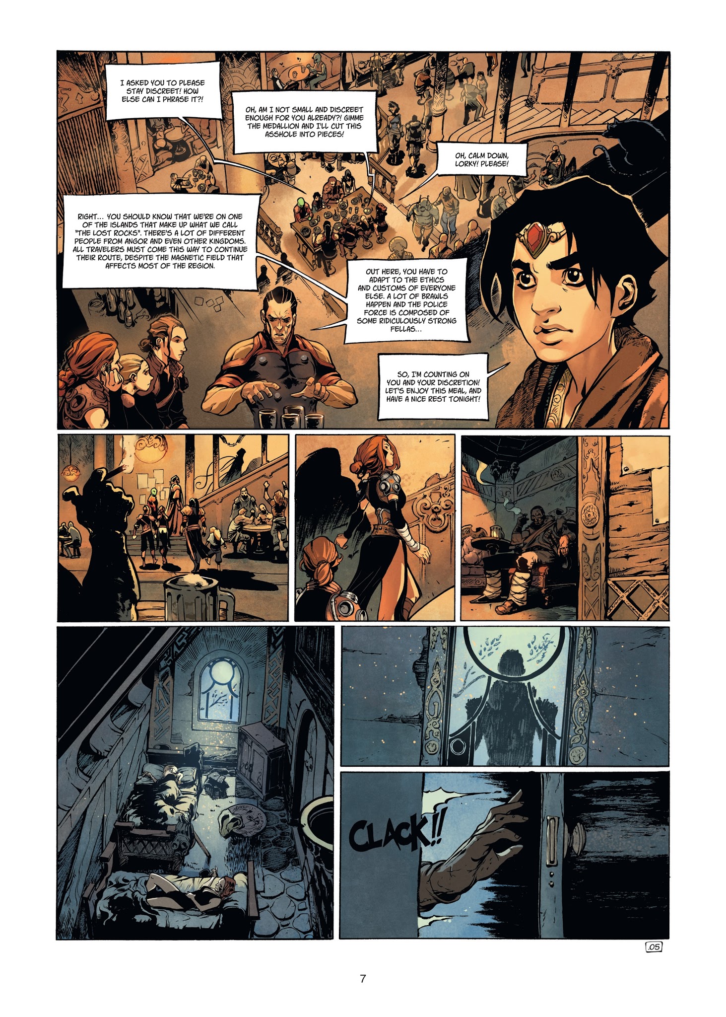 Read online Angor comic -  Issue #4 - 7