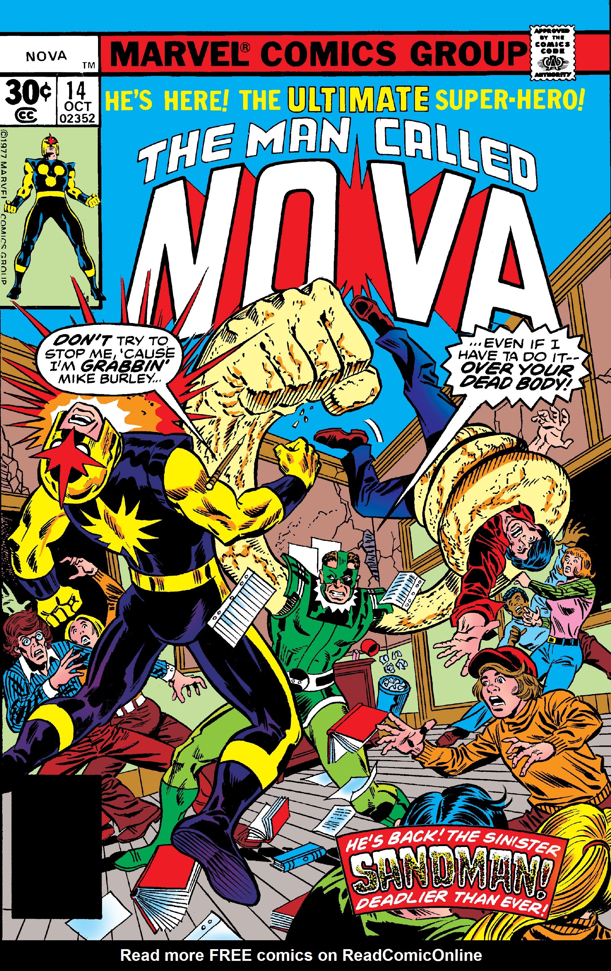 Read online Nova (1976) comic -  Issue #14 - 1