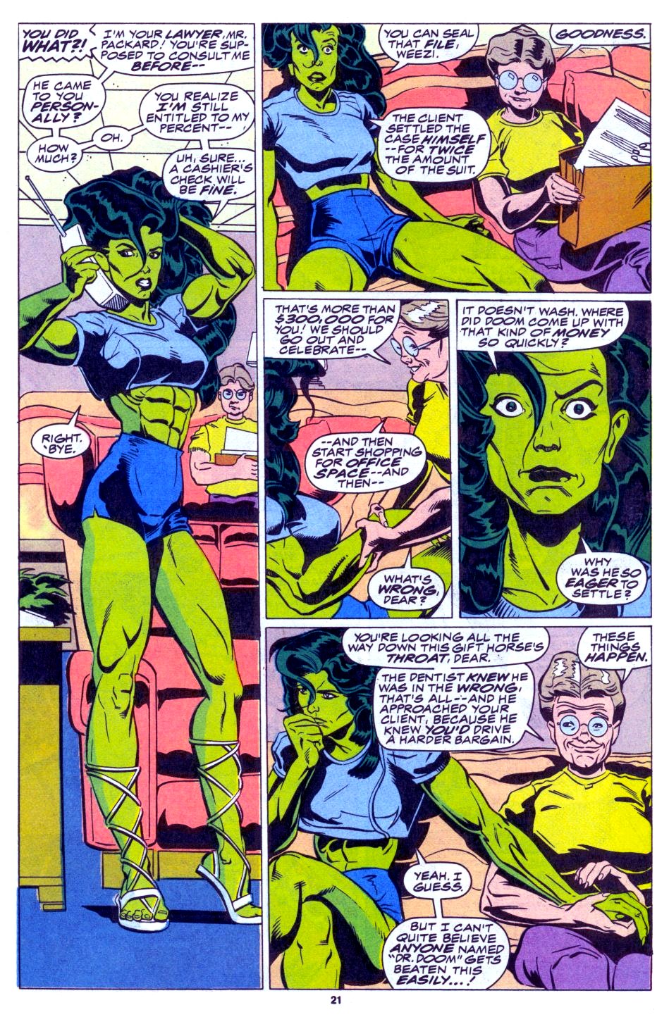 Read online The Sensational She-Hulk comic -  Issue #18 - 17