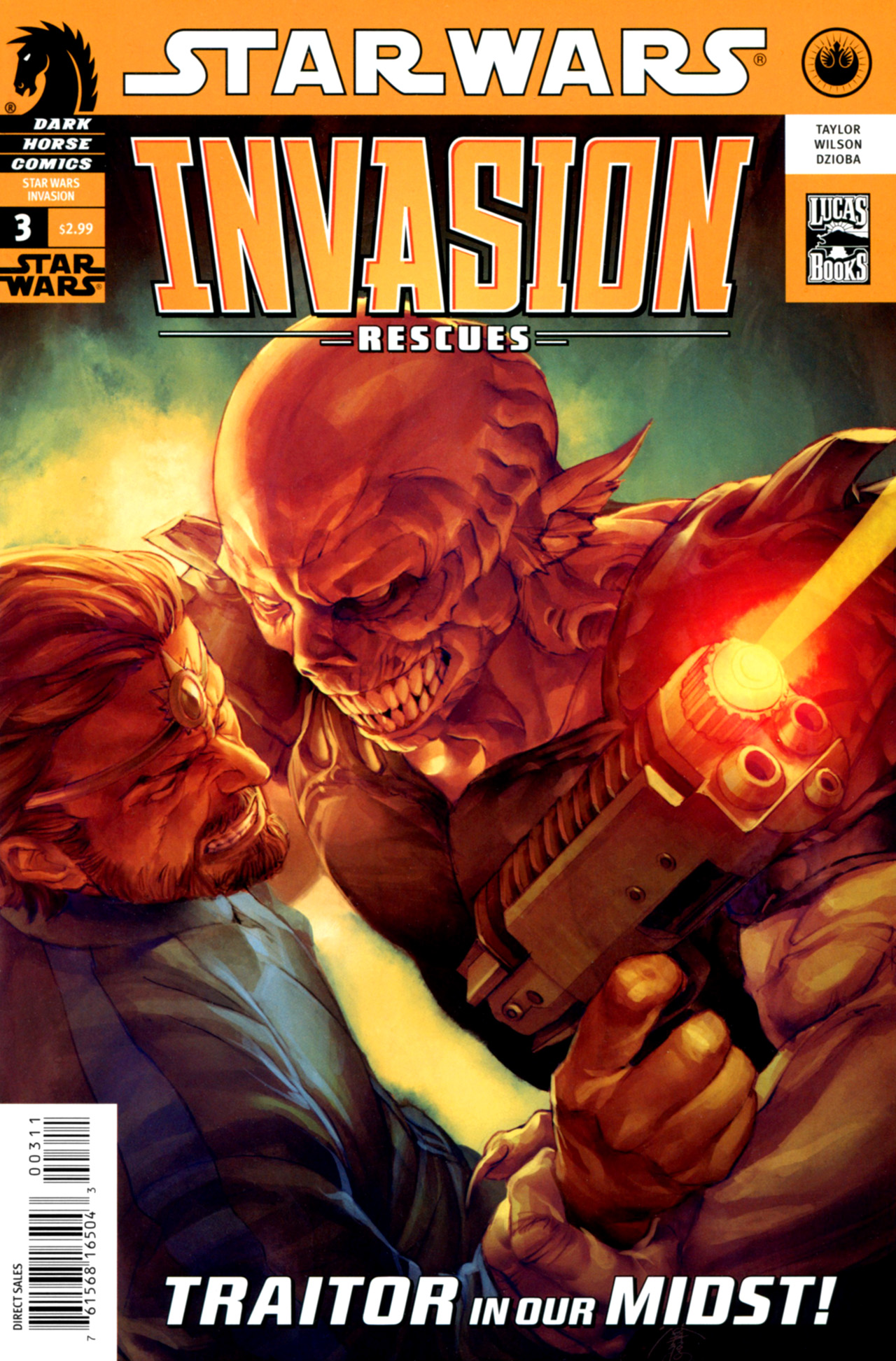 Read online Star Wars: Invasion - Rescues comic -  Issue #3 - 1