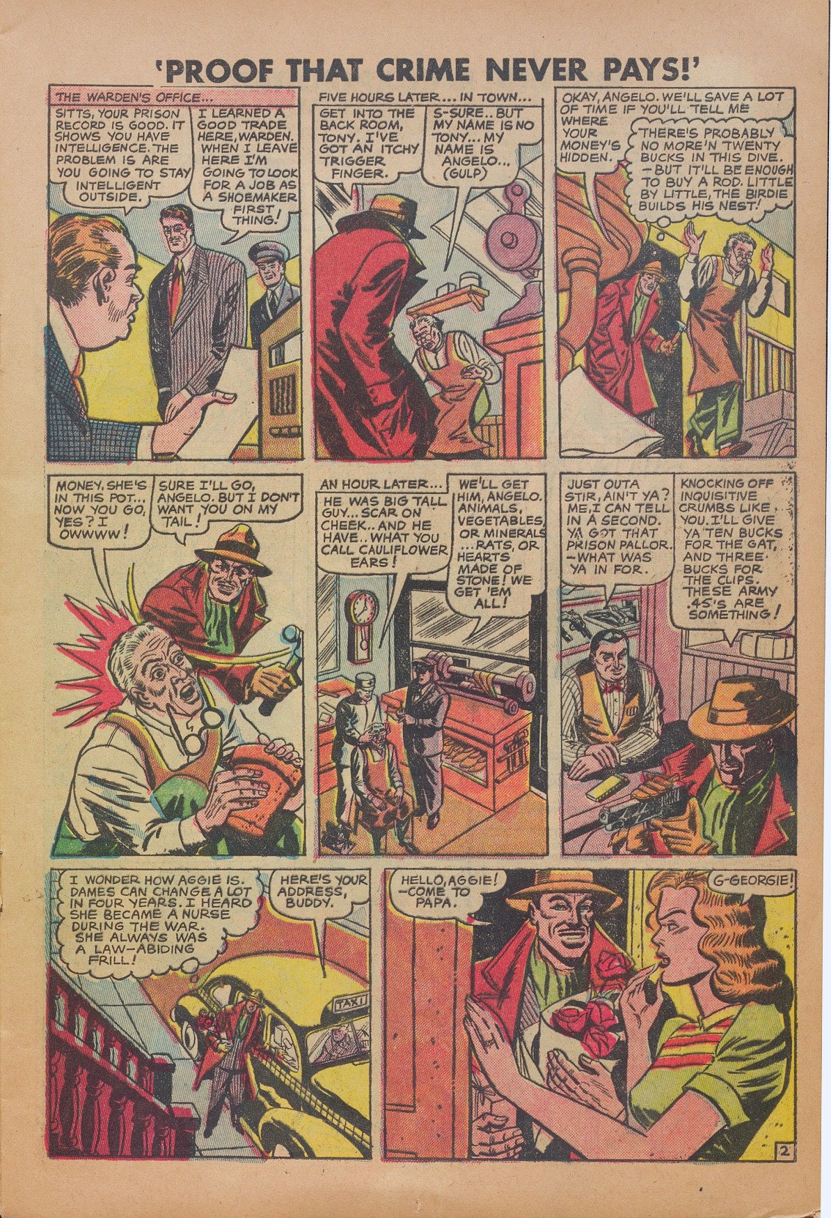 Read online Murder Incorporated (1948) comic -  Issue #11 - 13