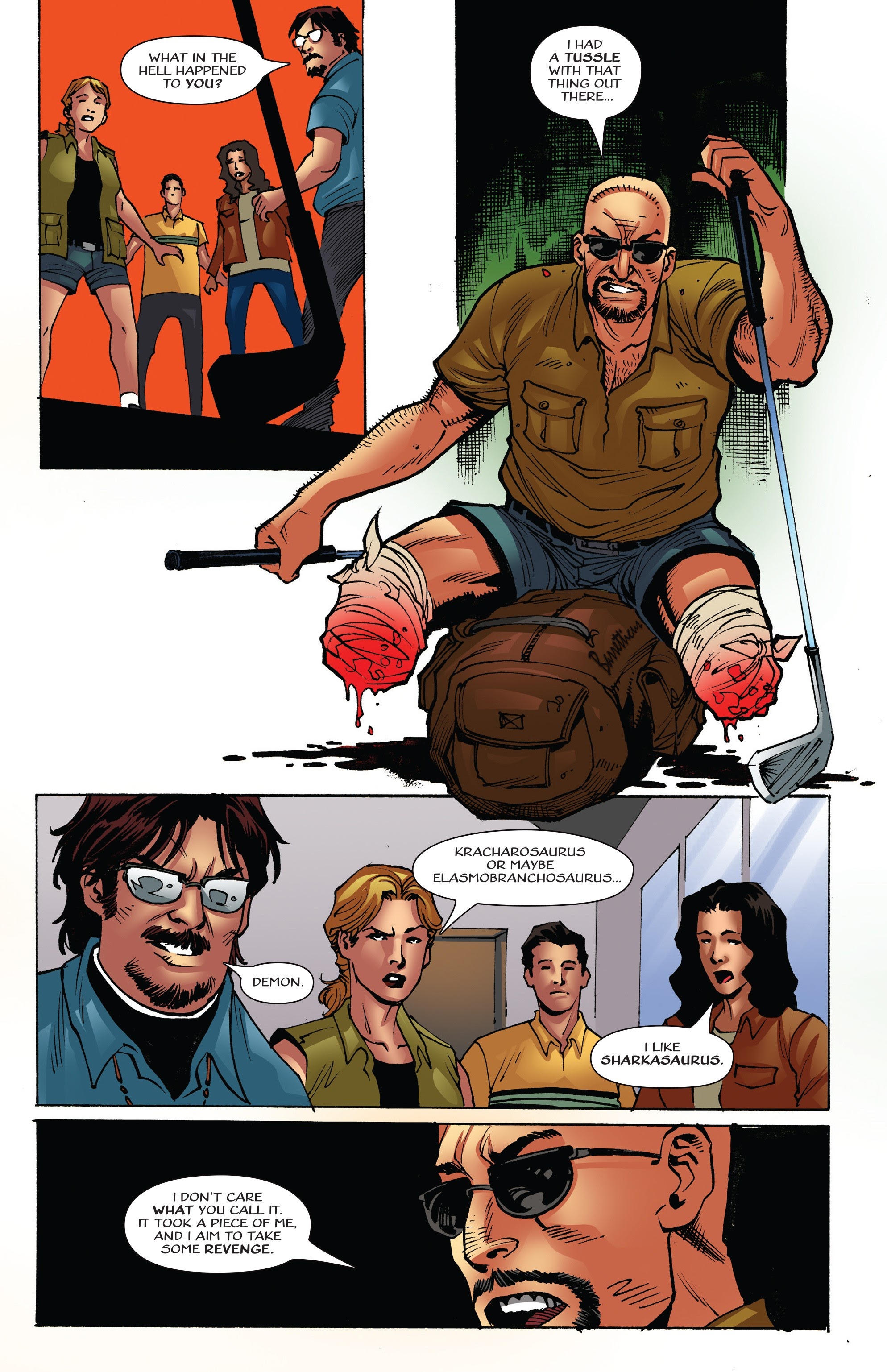 Read online Sharkasaurus comic -  Issue # TPB - 51