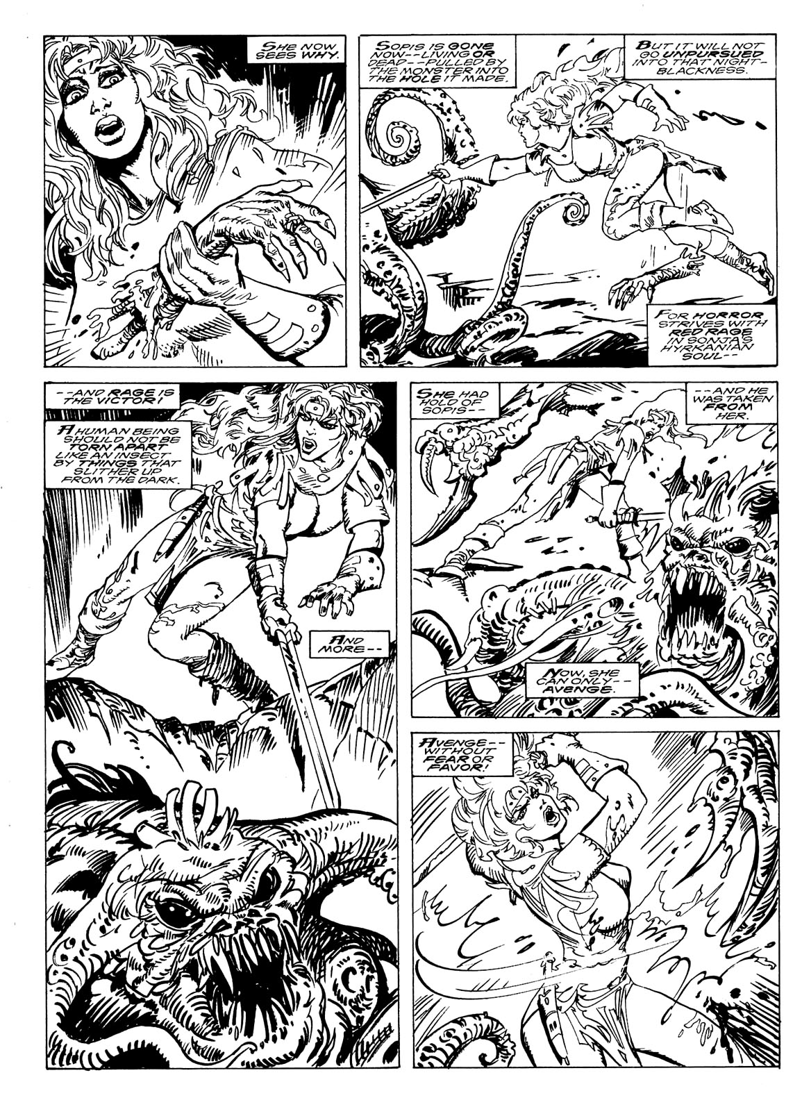 Read online The Savage Sword Of Conan comic -  Issue #231 - 39