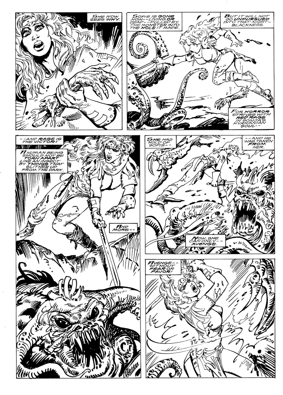 The Savage Sword Of Conan issue 231 - Page 39