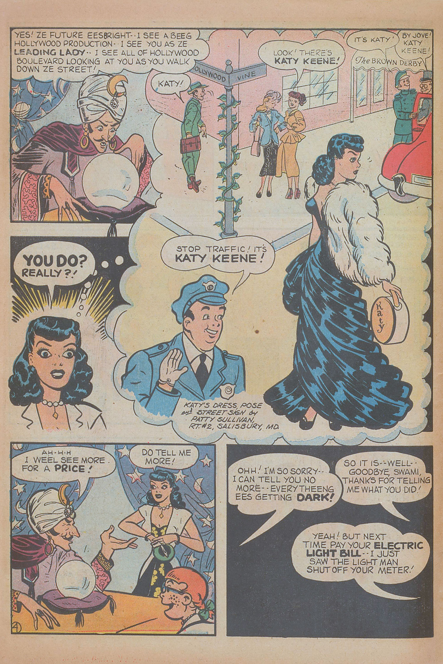 Read online Katy Keene (1949) comic -  Issue #5 - 6