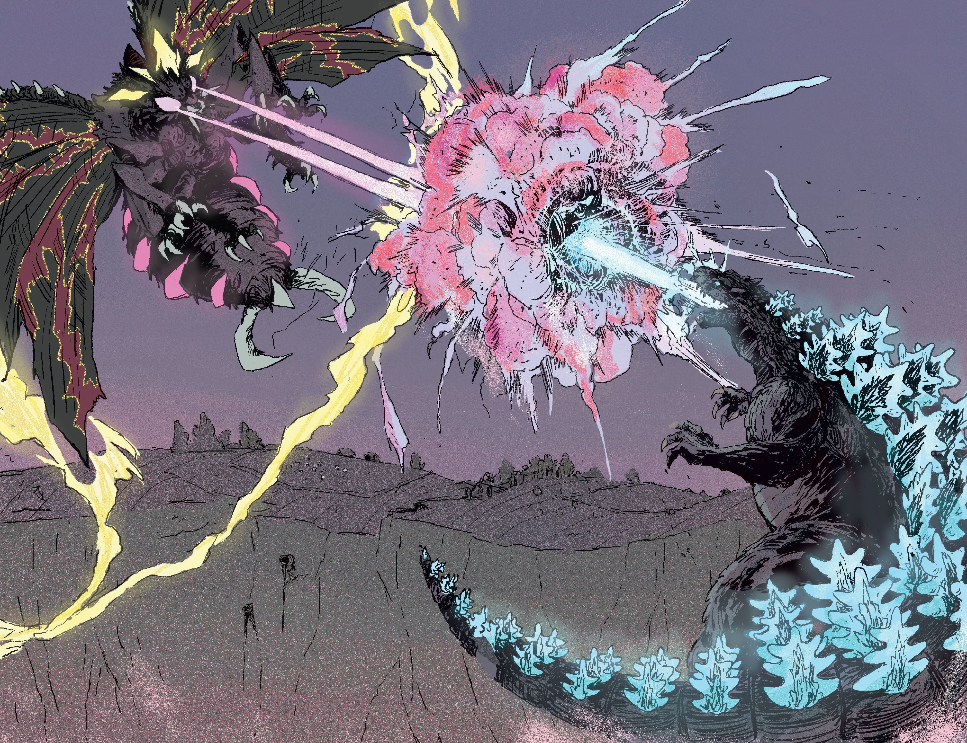 Read online Godzilla Rivals II: Vs. Battra comic -  Issue # Full - 29