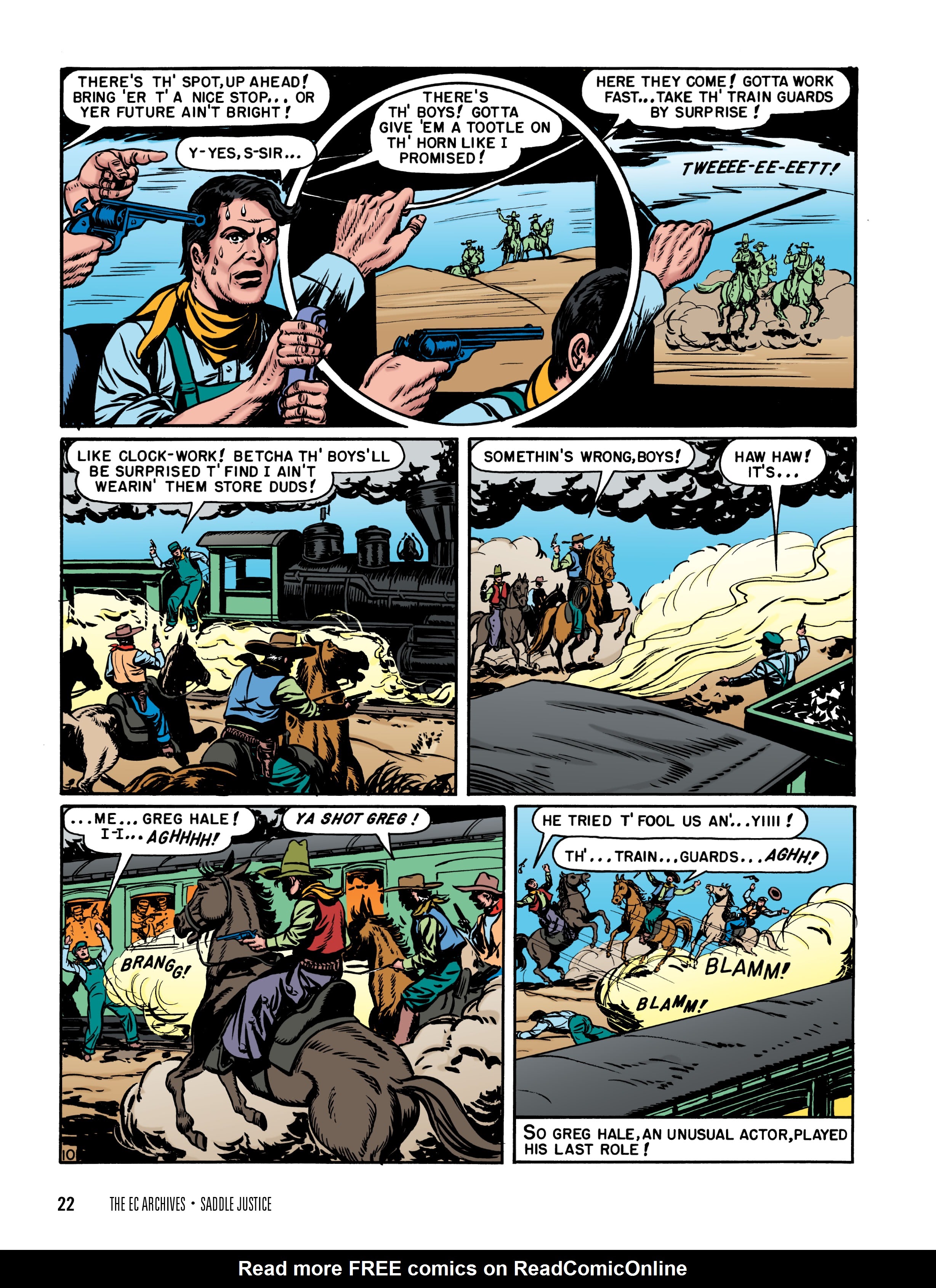 Read online The EC Archives: Saddle Justice comic -  Issue # TPB (Part 1) - 24
